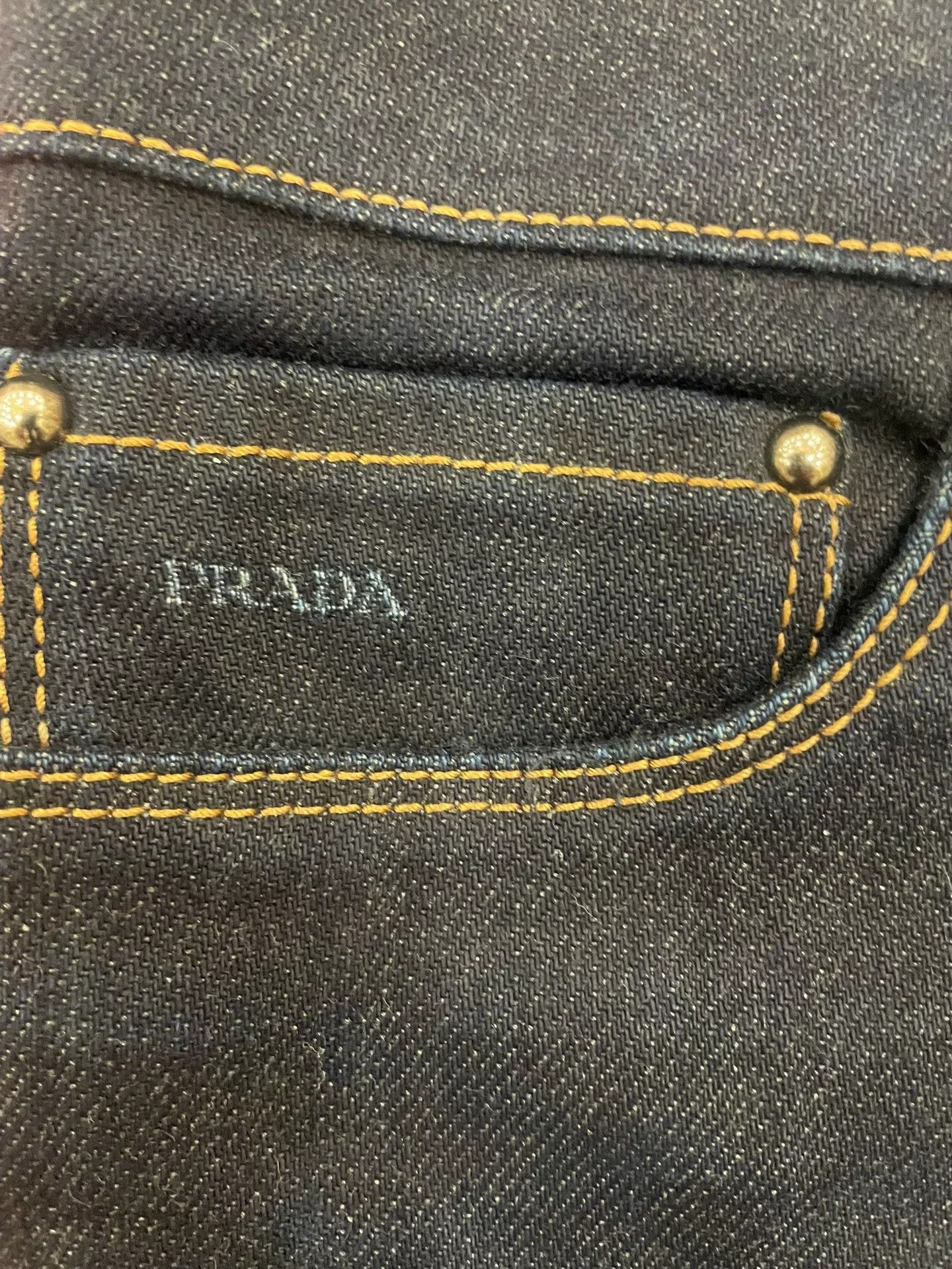 Prada Prada Black Label Rolled Hem Jeans Size 28" / US 6 / IT 42 - 4 Thumbnail