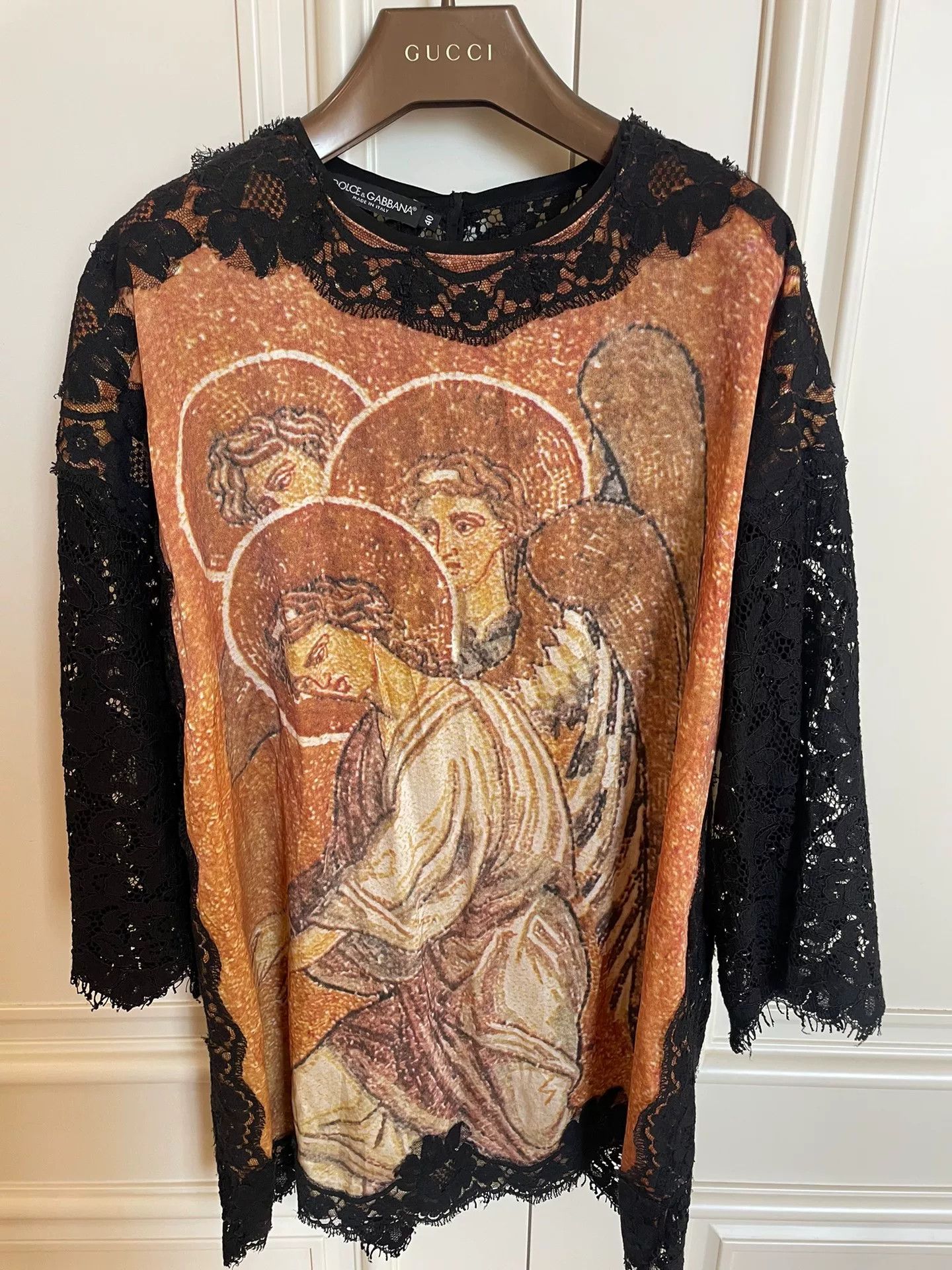 Dolce & Gabbana Dolce & Gabbana Vintage Lace Piece Size S / US 4 / IT 40 - 2 Thumbnail