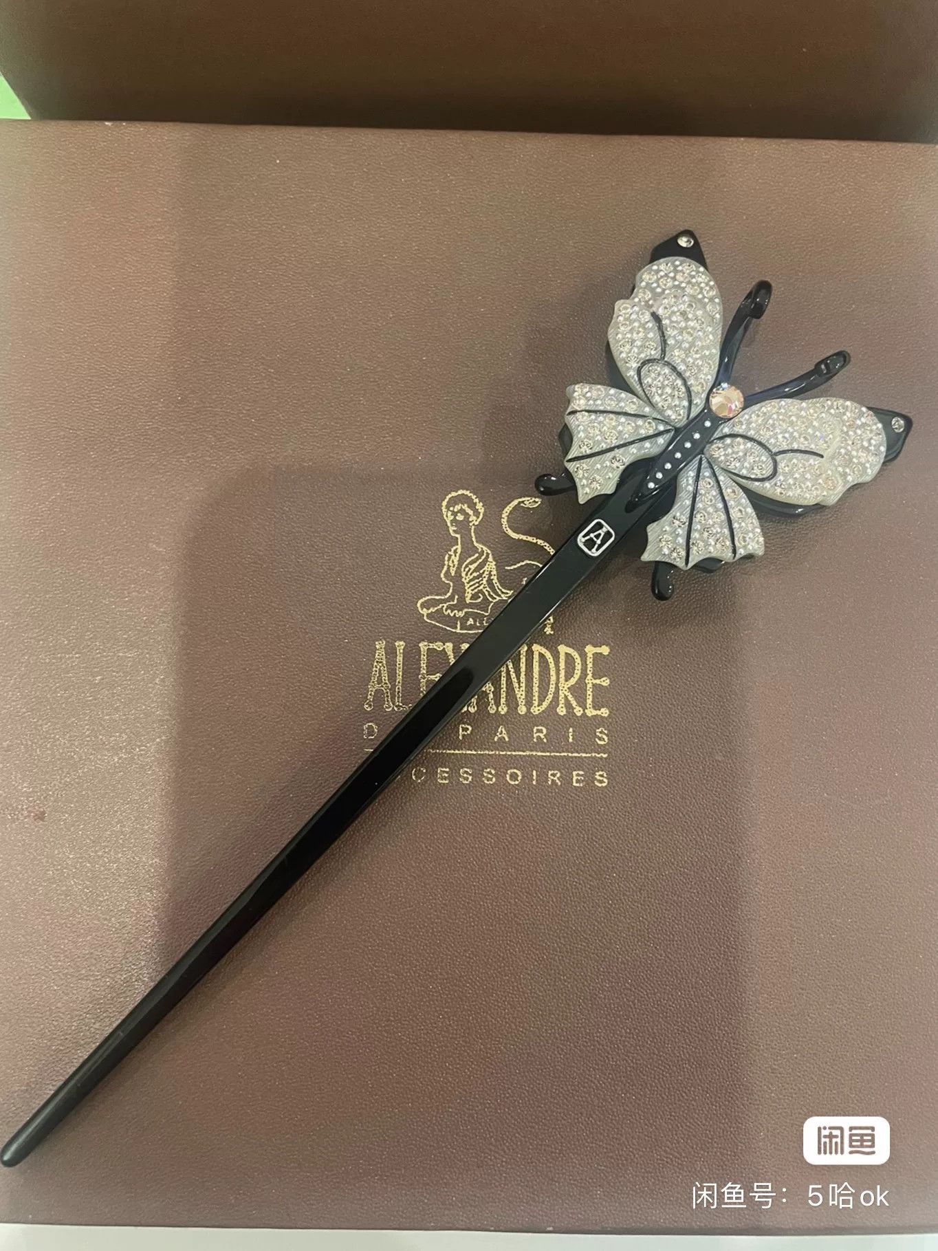 Alexander McQueen Alexander Butterfly Swarovski Hair Accessory Size ONE SIZE - 2 Thumbnail