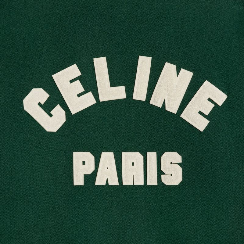 Celine celine loose teddy jacket in textured wool green Size US L / EU 52-54 / 3 - 4 Thumbnail