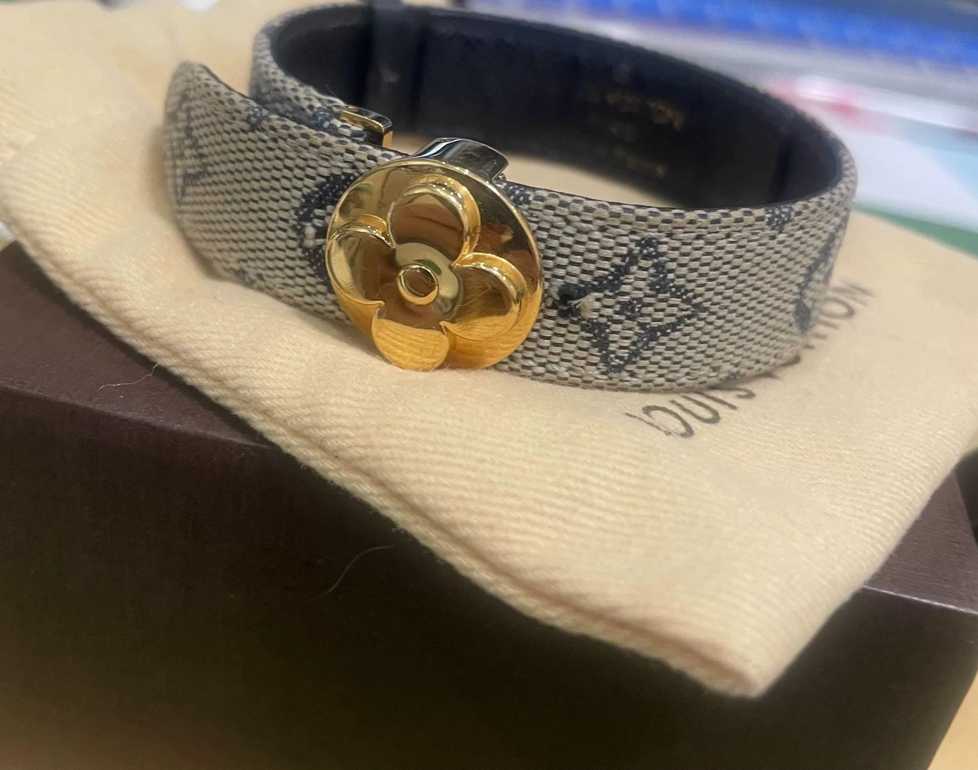Louis Vuitton LV Denim Bracelet Size ONE SIZE - 2 Thumbnail