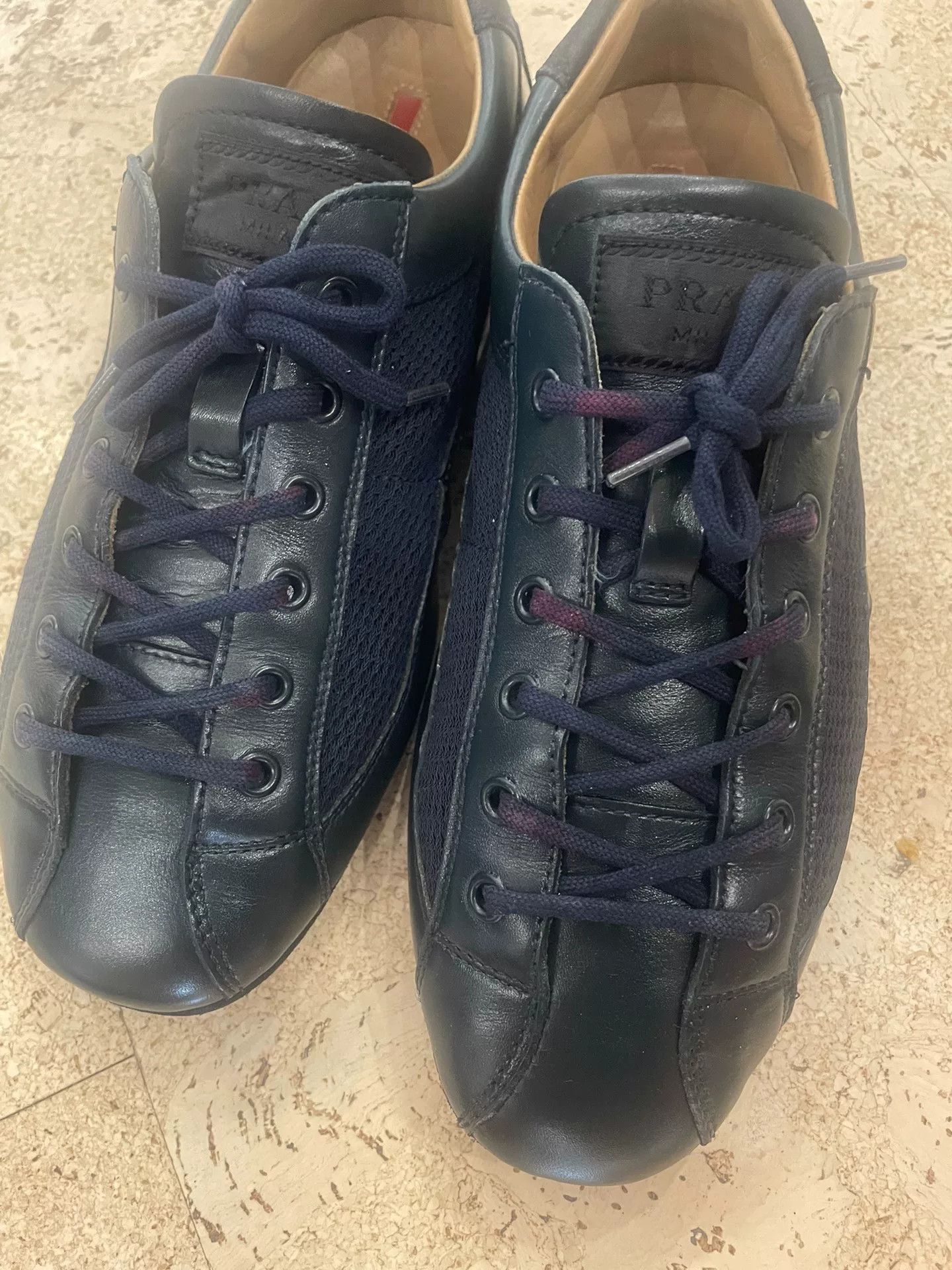 Prada PRADA Navy Blue Casual Shoes Size 42 Size US 9 / EU 42 - 2 Thumbnail