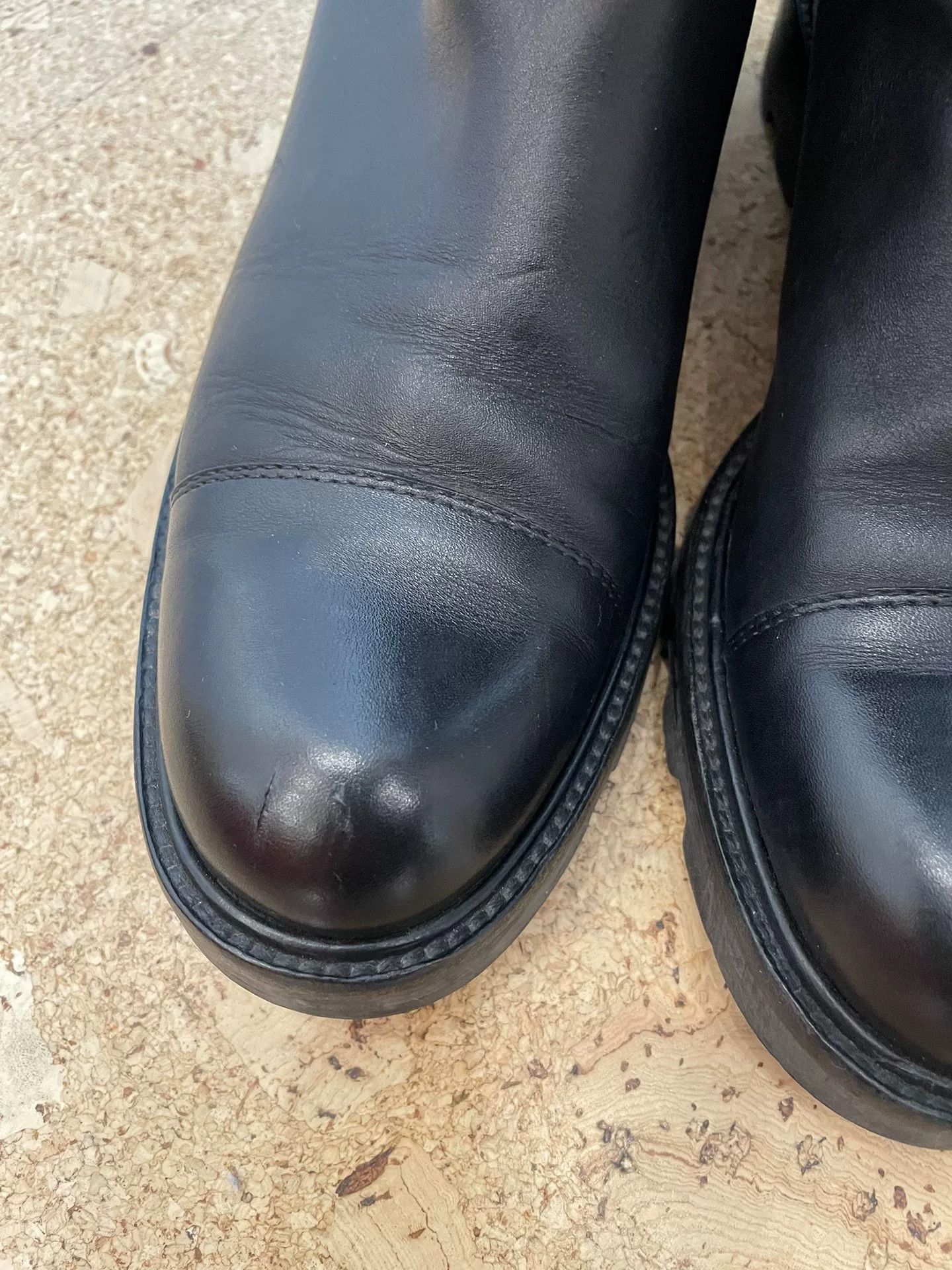Gucci Gucci Leather Boots Size 37.5 Size US 6.5 / IT 36.5 - 7 Thumbnail