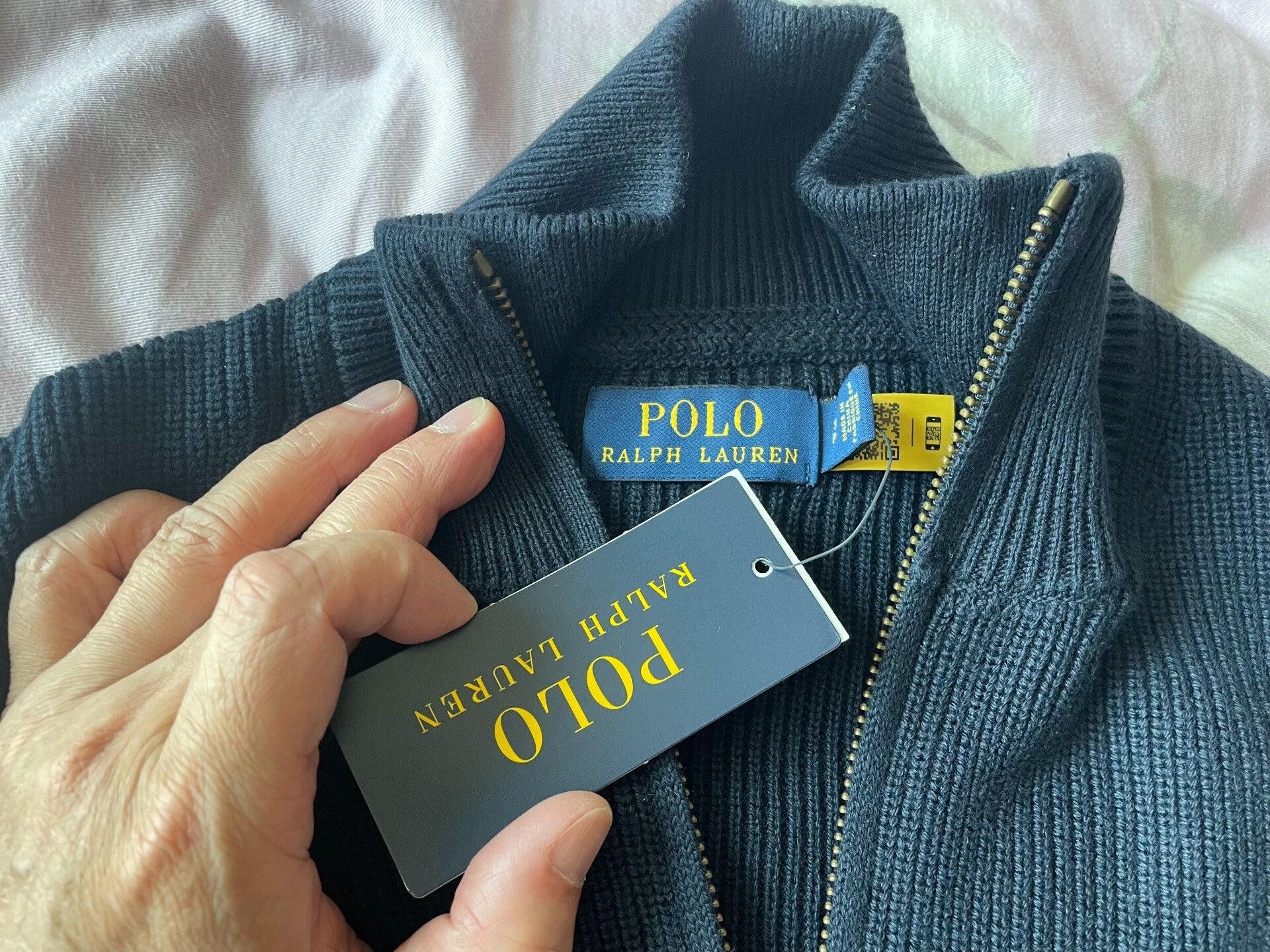 Polo Ralph Lauren Polo Ralph Lauren Men's Zip Sweater Size US S / EU 44-46 / 1 - 2 Thumbnail