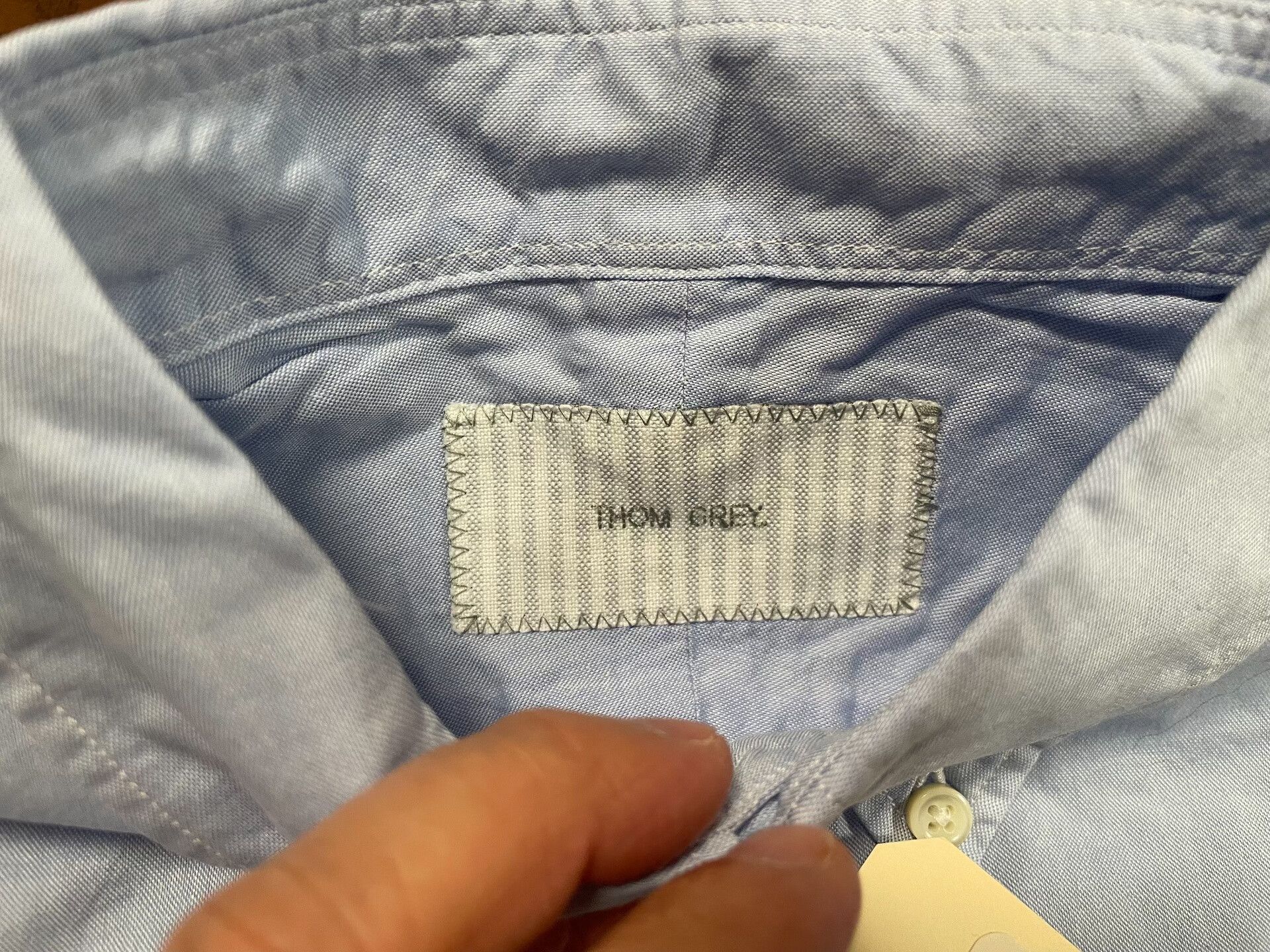 Thom Browne Thom Browne Thom Grey M Casual Shirt Size US M / EU 48-50 / 2 - 2 Thumbnail