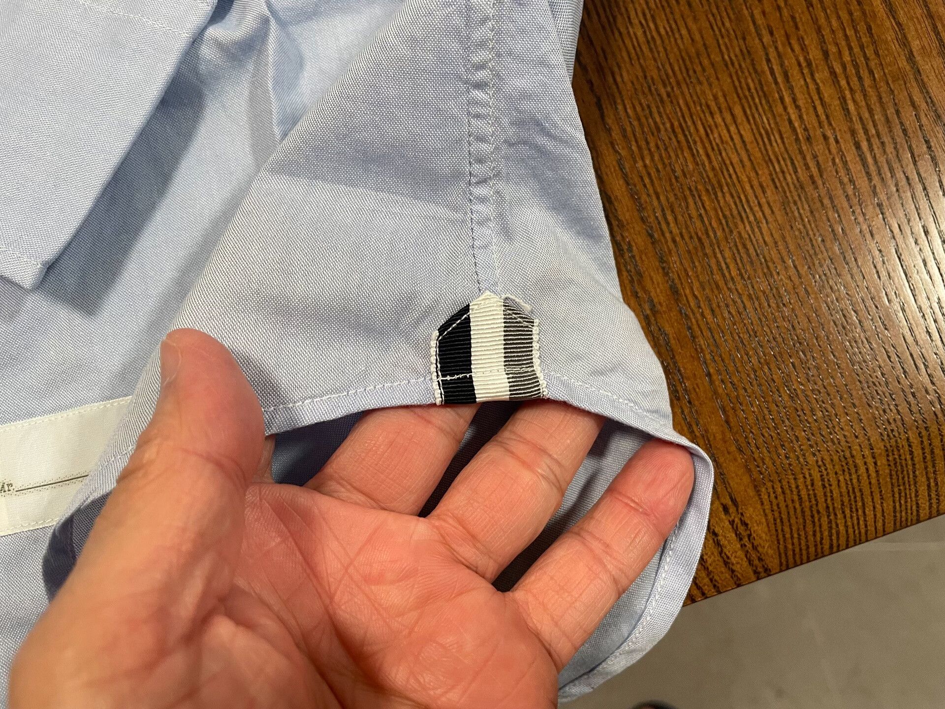 Thom Browne Thom Browne Thom Grey M Casual Shirt Size US M / EU 48-50 / 2 - 6 Thumbnail
