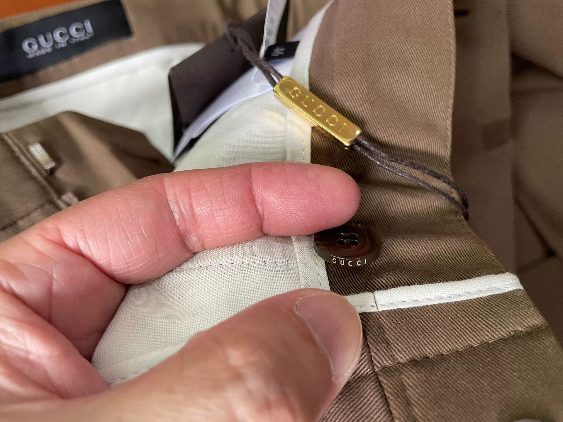 Gucci Gucci Men's 46 Casual/Dress Pants Size US 30 / EU 46 - 7 Thumbnail