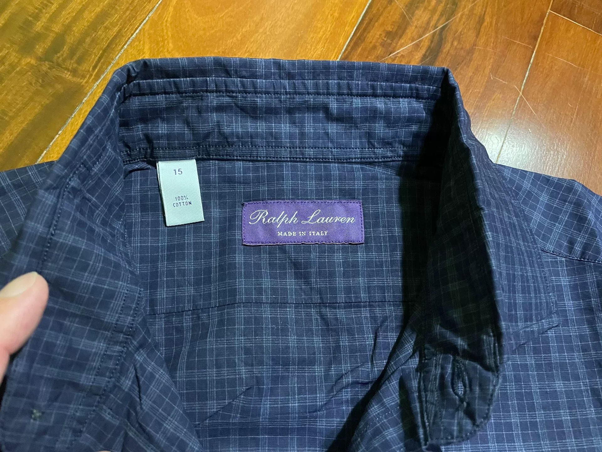 Ralph Lauren Purple Label Ralph Lauren Purple Label Men's Shirt Size US M / EU 48-50 / 2 - 2 Thumbnail