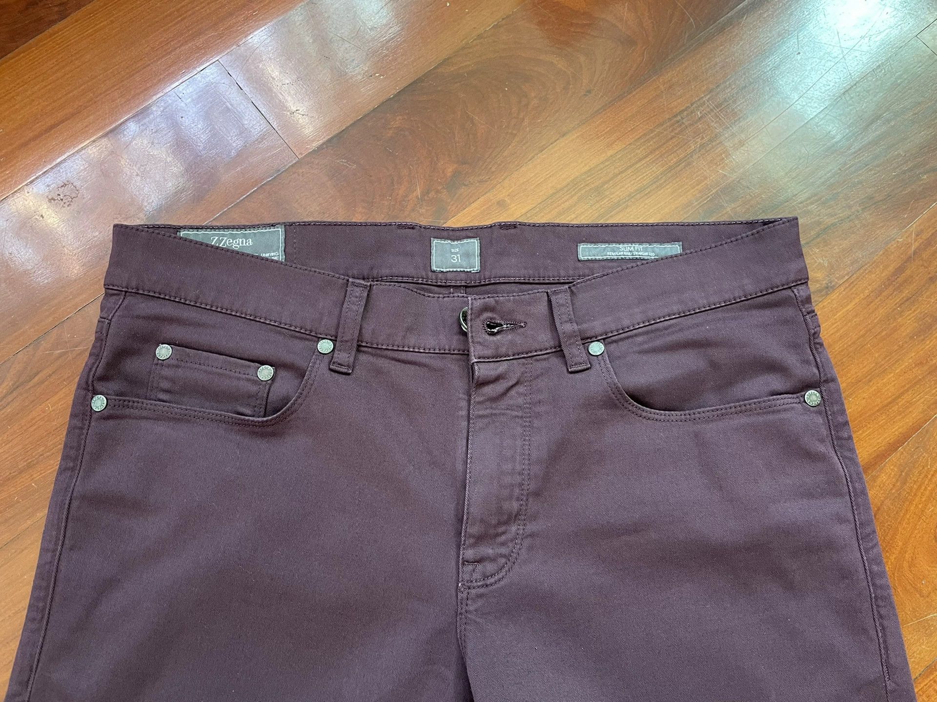 Z Zegna Z Zegna Cotton Casual Pants Size US 31 - 2 Thumbnail