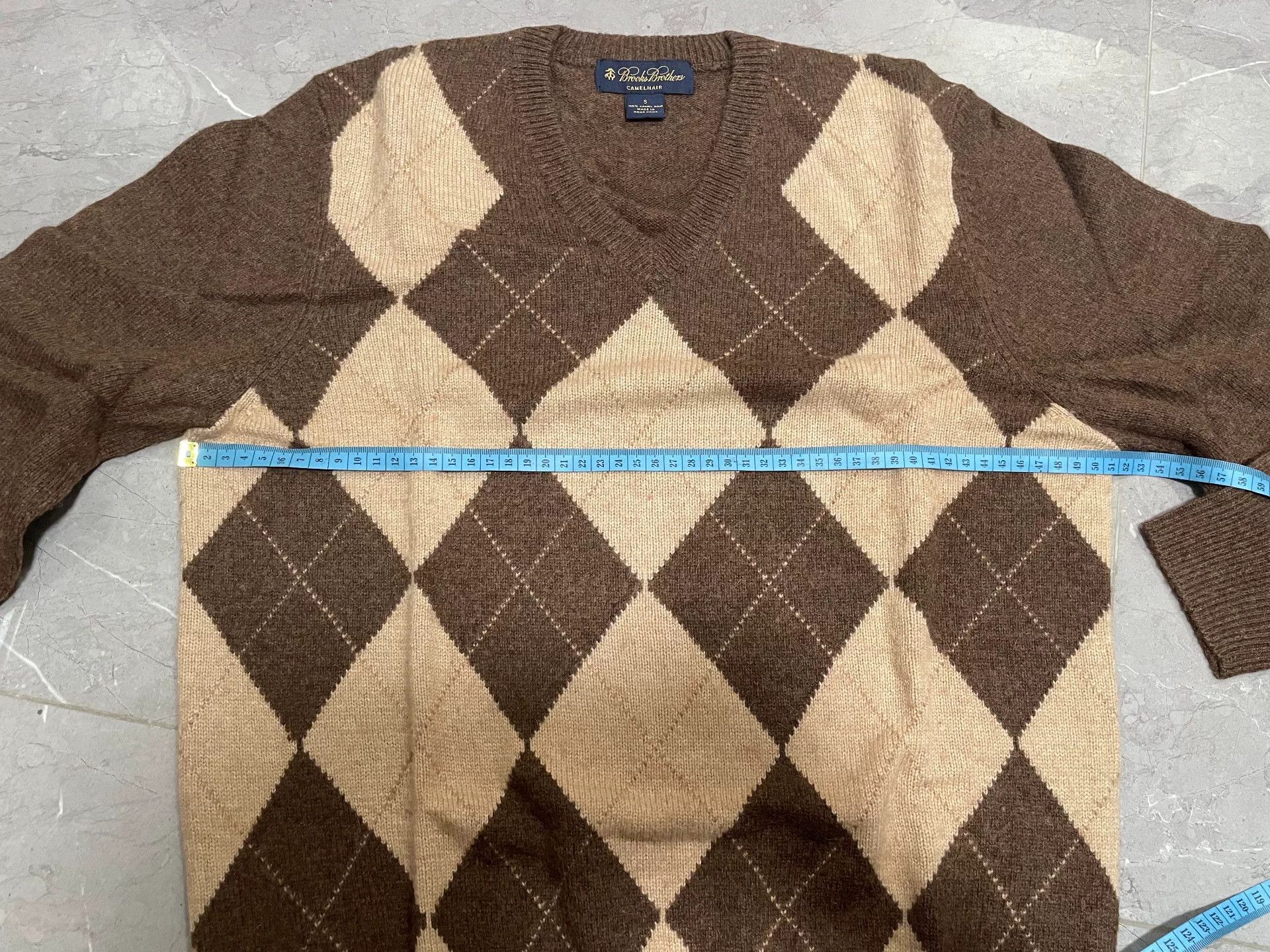 Brooks Brothers Brooks Brothers Men's Camel Hair Sweater S Size US S / EU 44-46 / 1 - 4 Thumbnail