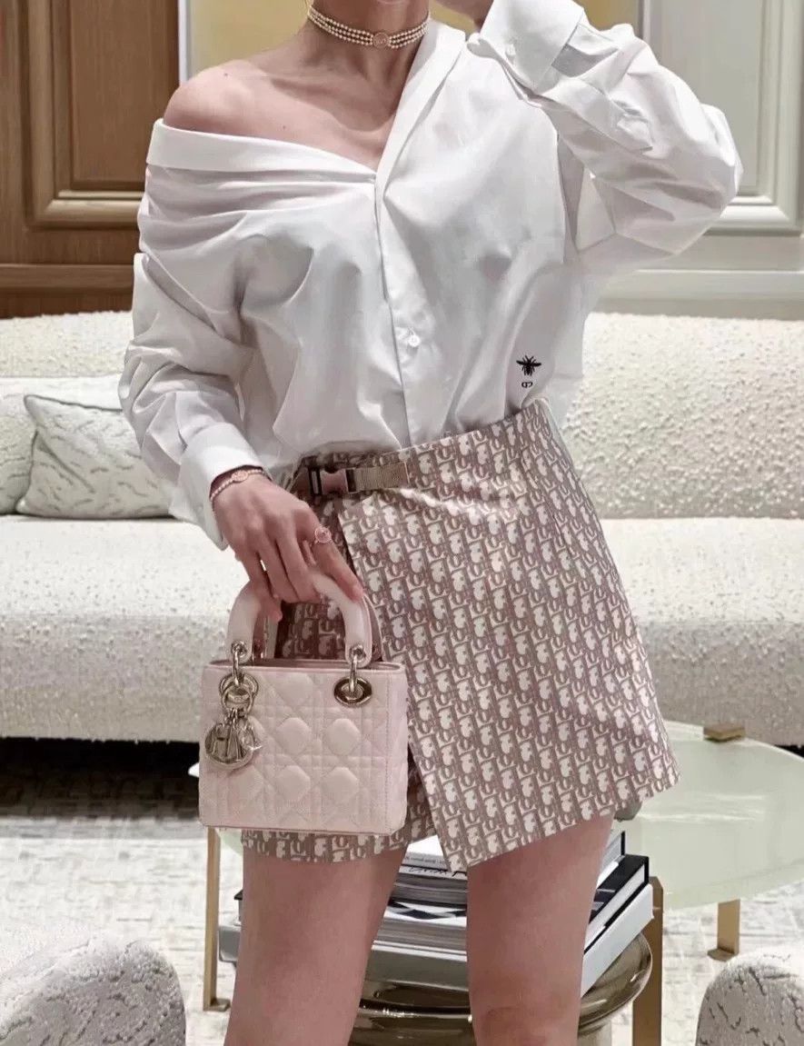 Dior Dior All-over Print Culottes Skirt Size 36" / US 14 / IT 50 - 2 Thumbnail