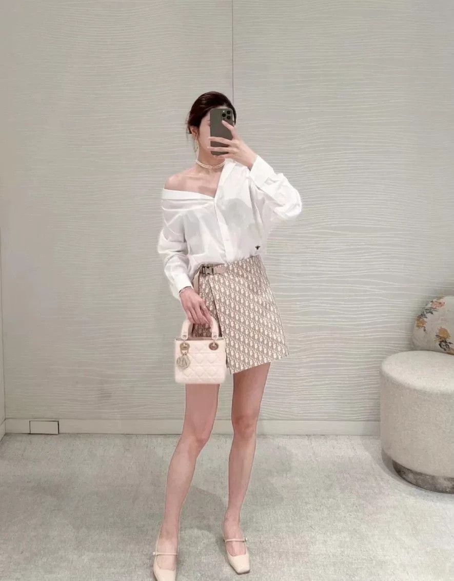 Dior Dior All-over Print Culottes Skirt Size 36" / US 14 / IT 50 - 7 Thumbnail
