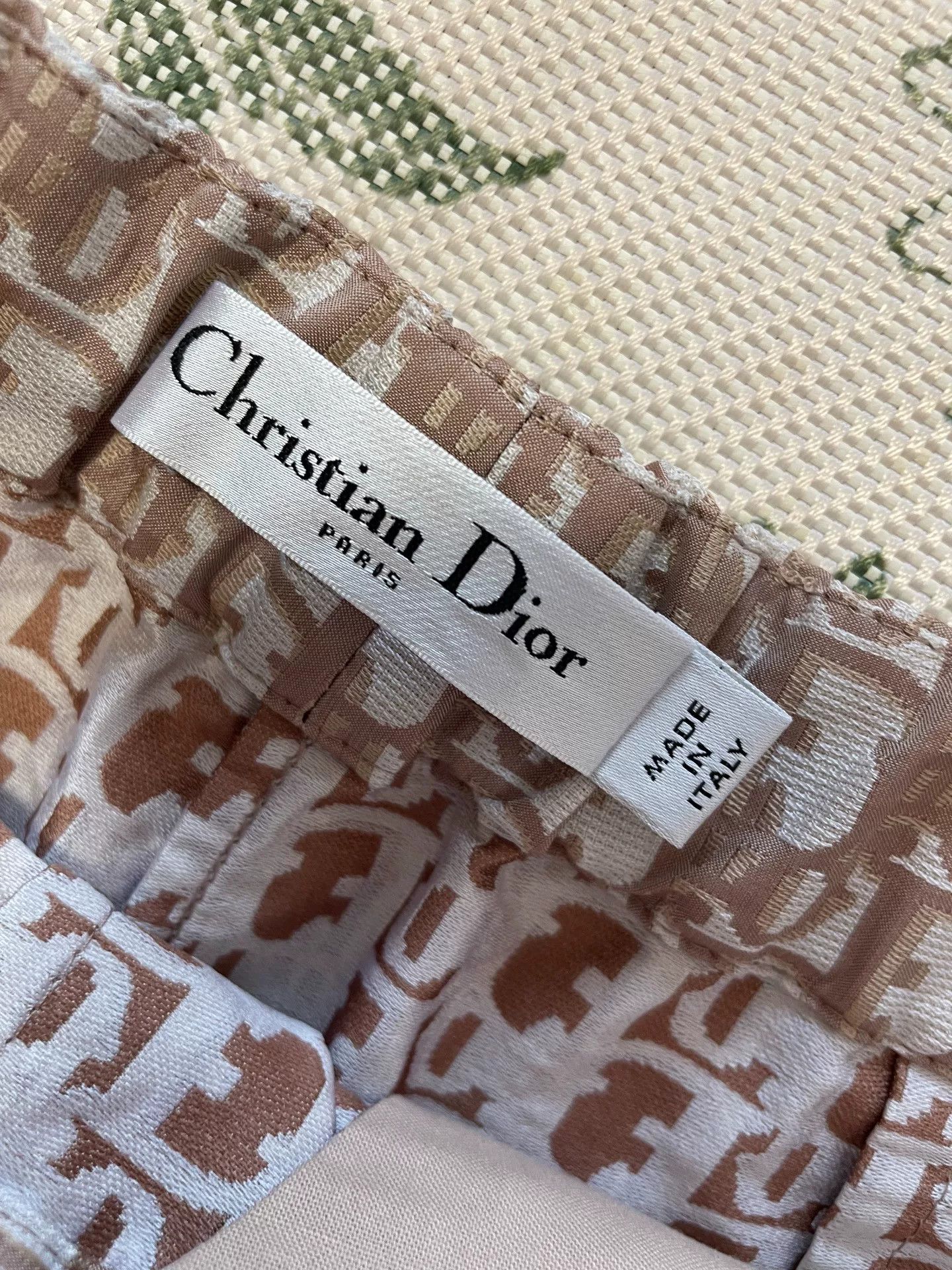 Dior Dior All-over Print Culottes Skirt Size 36" / US 14 / IT 50 - 5 Thumbnail