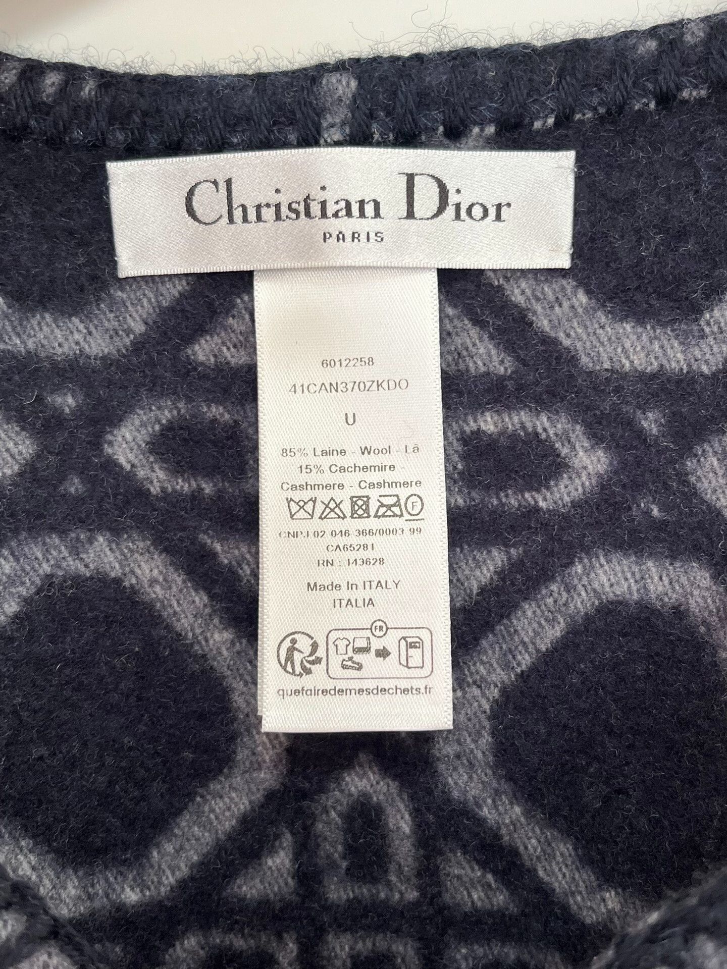 Dior Dior Shawl Cape Size ONE SIZE - 5 Thumbnail