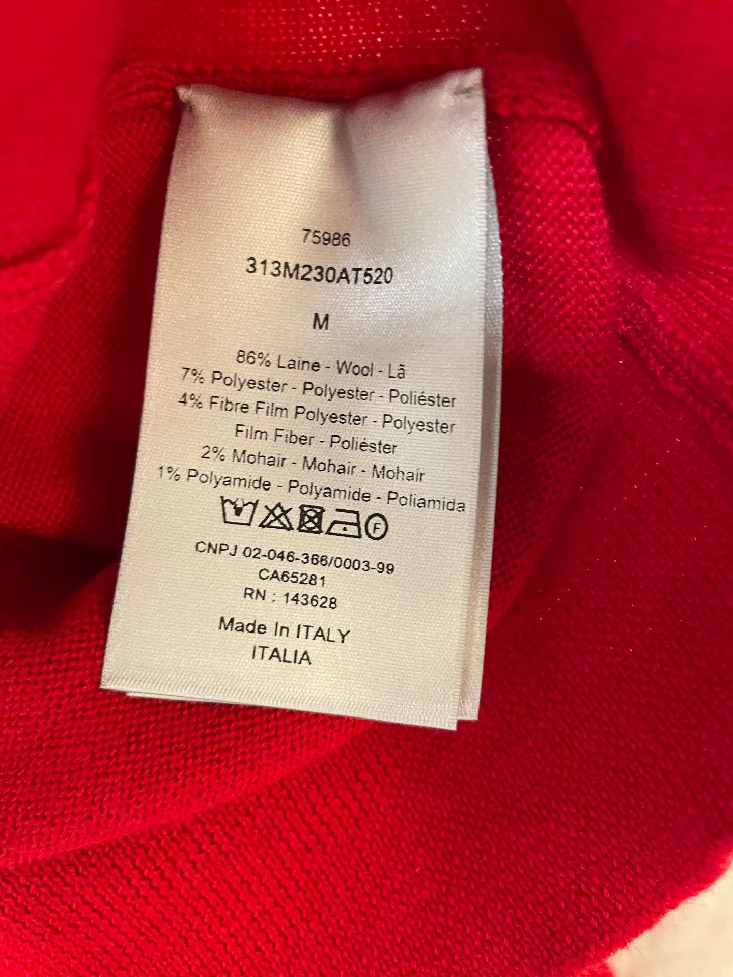 Dior Dior Red Cardigan Size M / US 6-8 / IT 42-44 - 5 Thumbnail