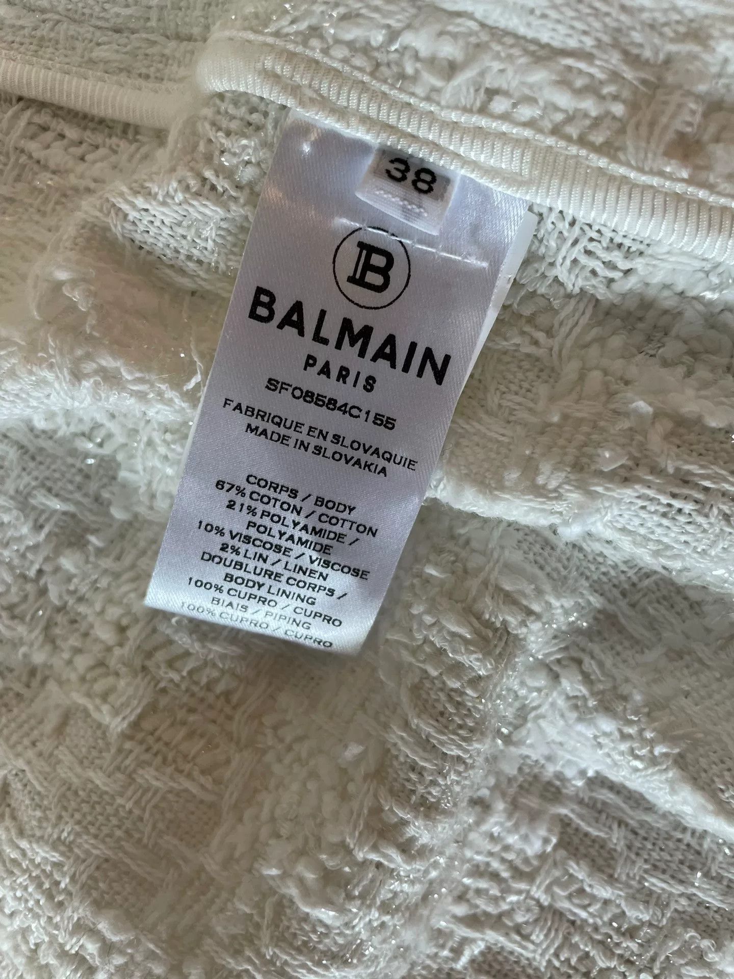 Balmain Balmain Knitted Coat Size S / US 4 / IT 40 - 6 Thumbnail