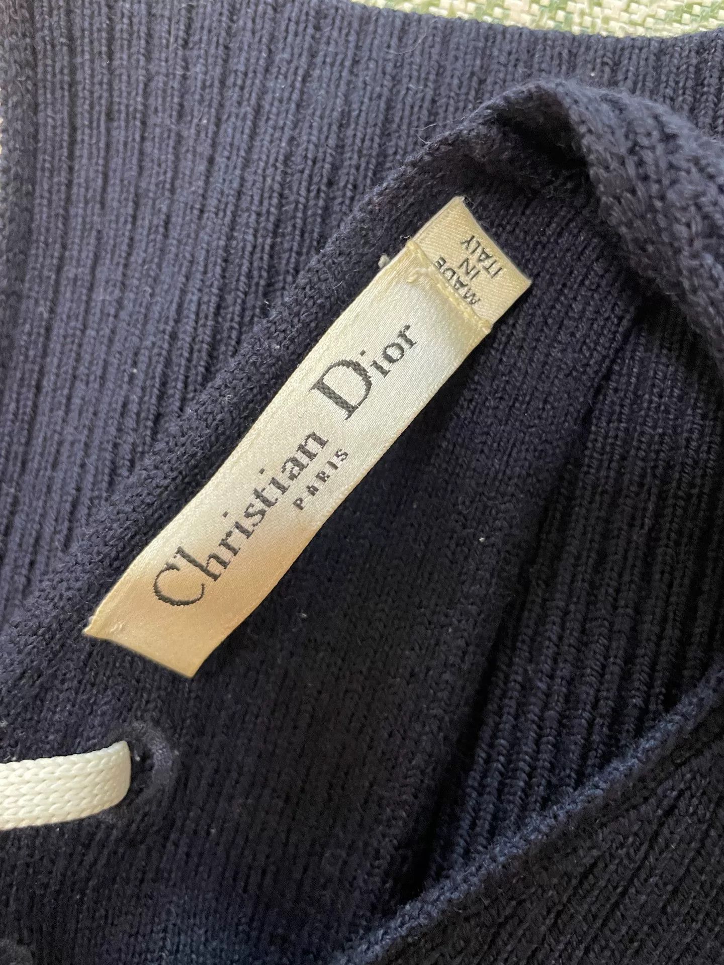 Dior Dior Wool Dress Size S / US 4 / IT 40 - 3 Thumbnail