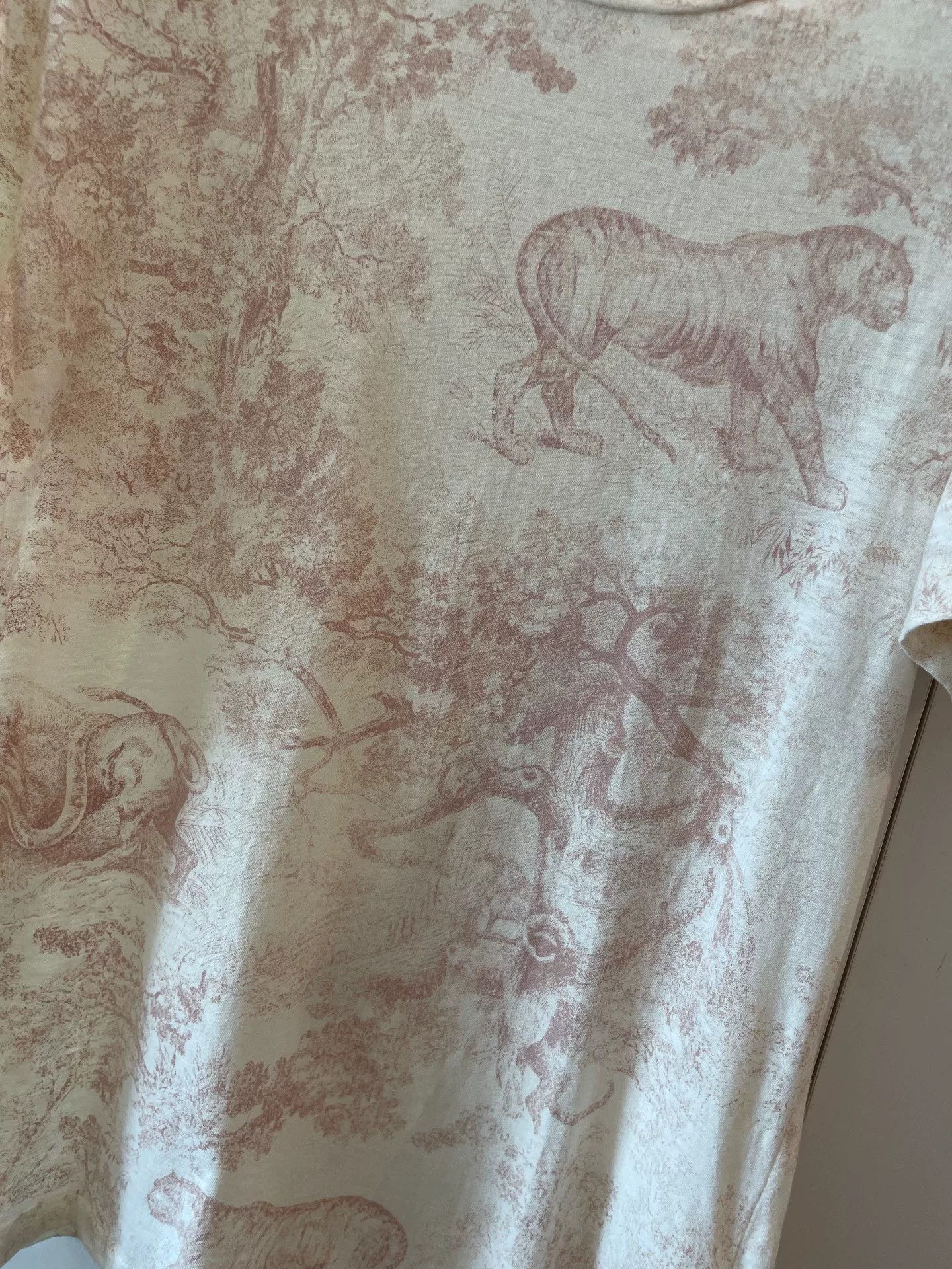 Dior Dior Animal Short Sleeve Top Size S / US 4 / IT 40 - 2 Thumbnail