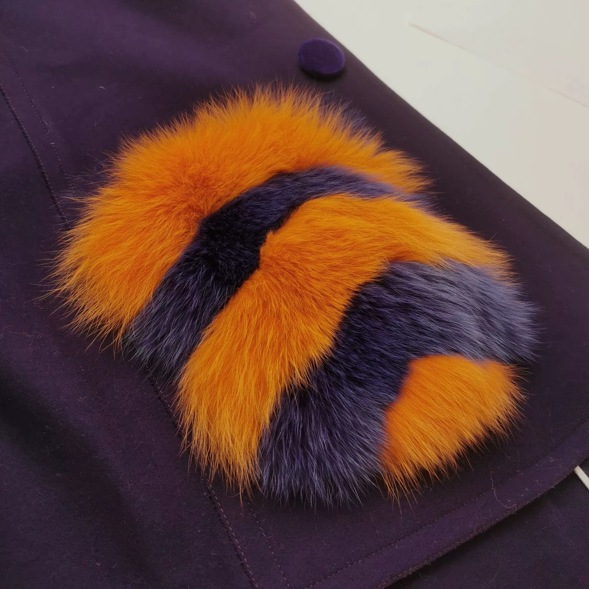 Fendi Fendi Wool Cashmere Colorblock Vest Size S / US 4 / IT 40 - 3 Thumbnail