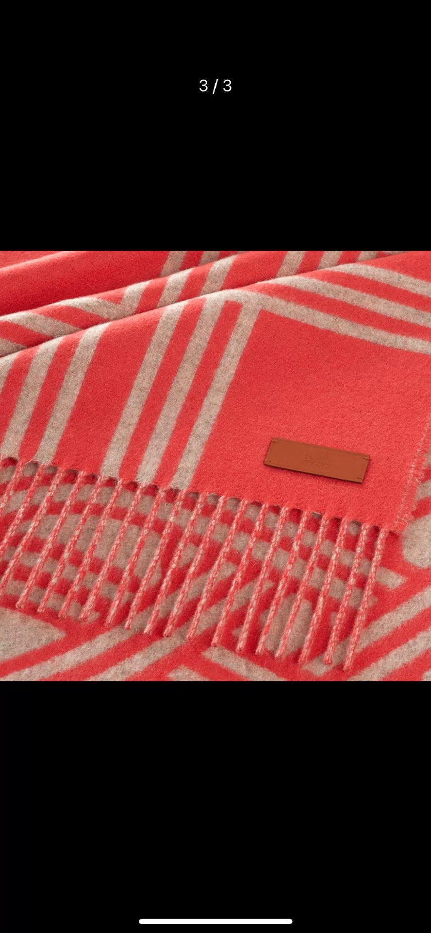 Hermes Hermes Petite Casaque Cashmere Scarf Size ONE SIZE - 2 Thumbnail