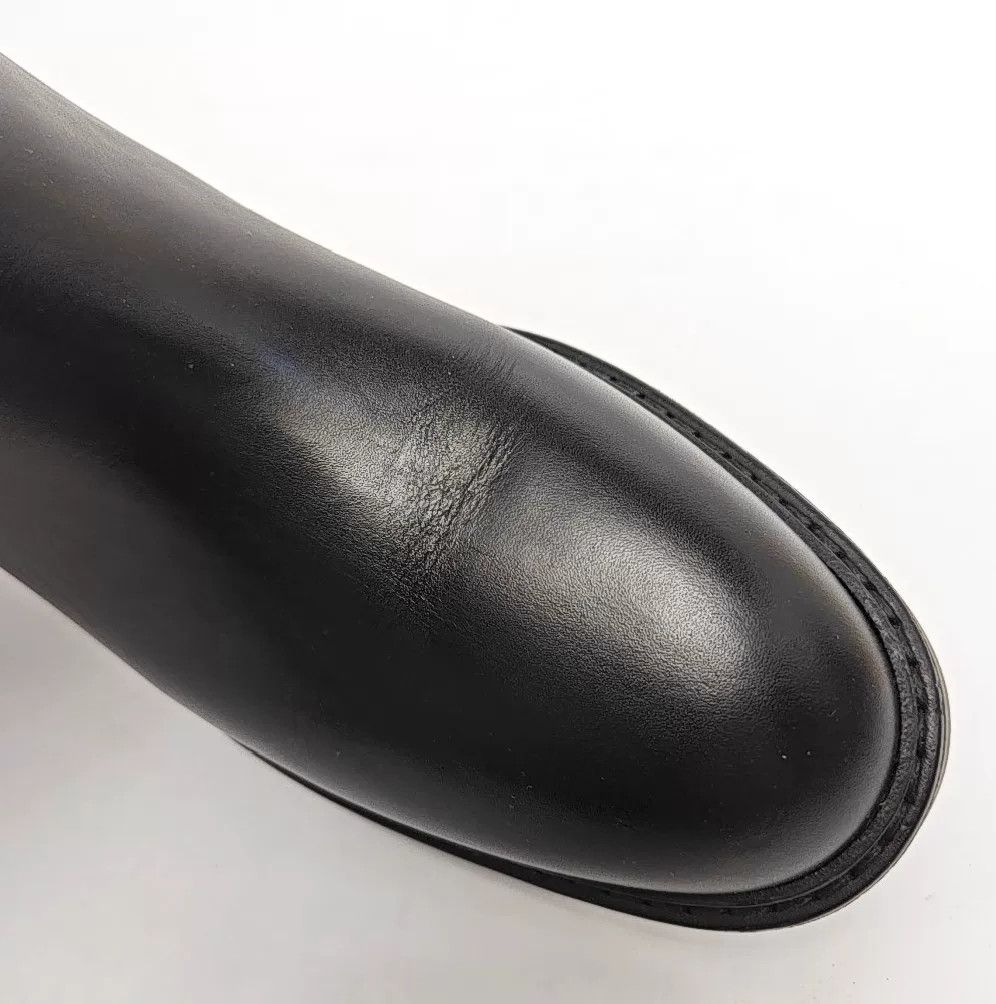 Gucci Gucci Calf Leather GG Monogram Long Boots Size US 5 / IT 35 - 6 Thumbnail