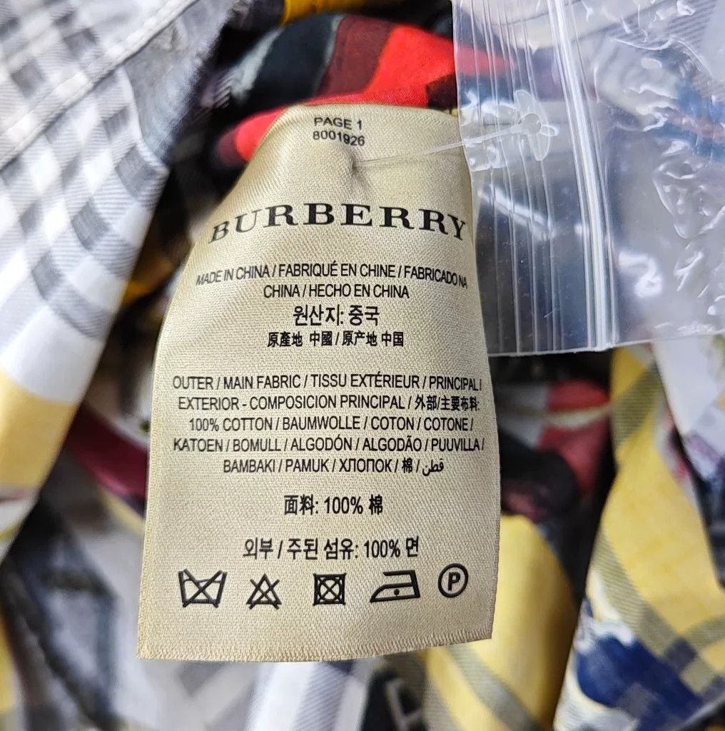 Burberry Burberry Yellow Plaid Dress UK6 Size XXS / US 00 / IT 34 - 4 Thumbnail