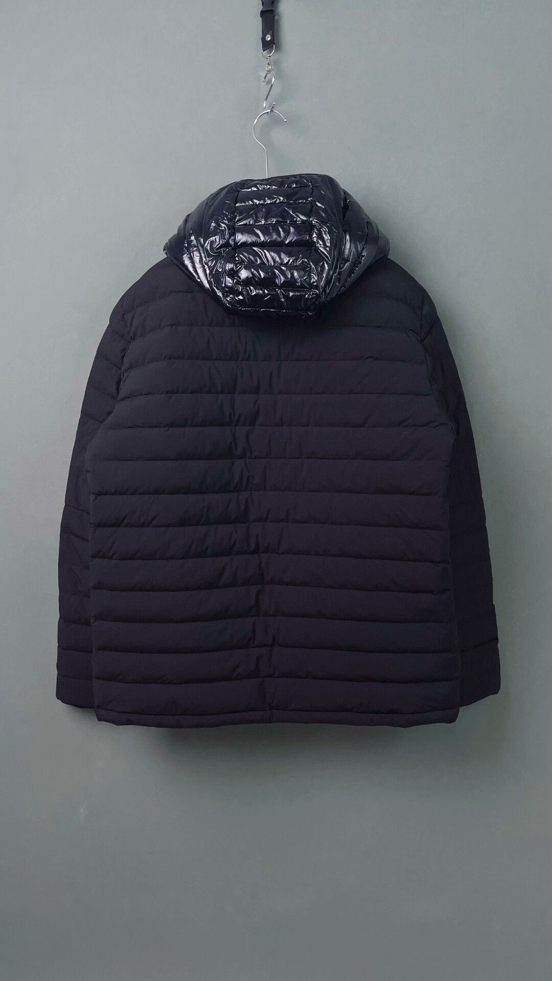 Moose Knuckles Moose Knuckles Black Zip Hooded Down Jacket XL Size US XL / EU 56 / 4 - 2 Thumbnail