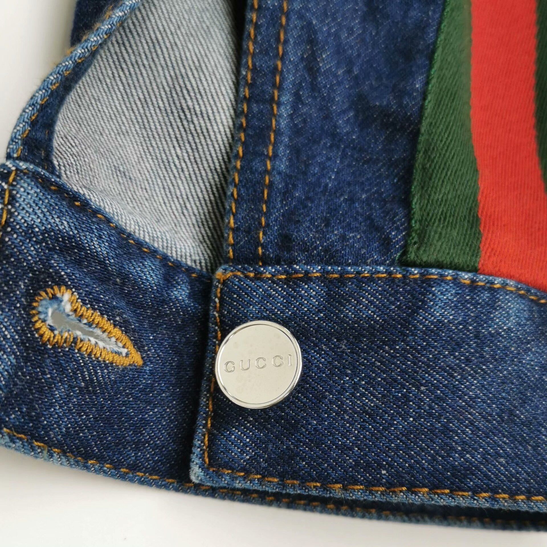 Gucci Gucci Cotton Single-Breasted Lapel Coat Size US S / EU 44-46 / 1 - 3 Thumbnail