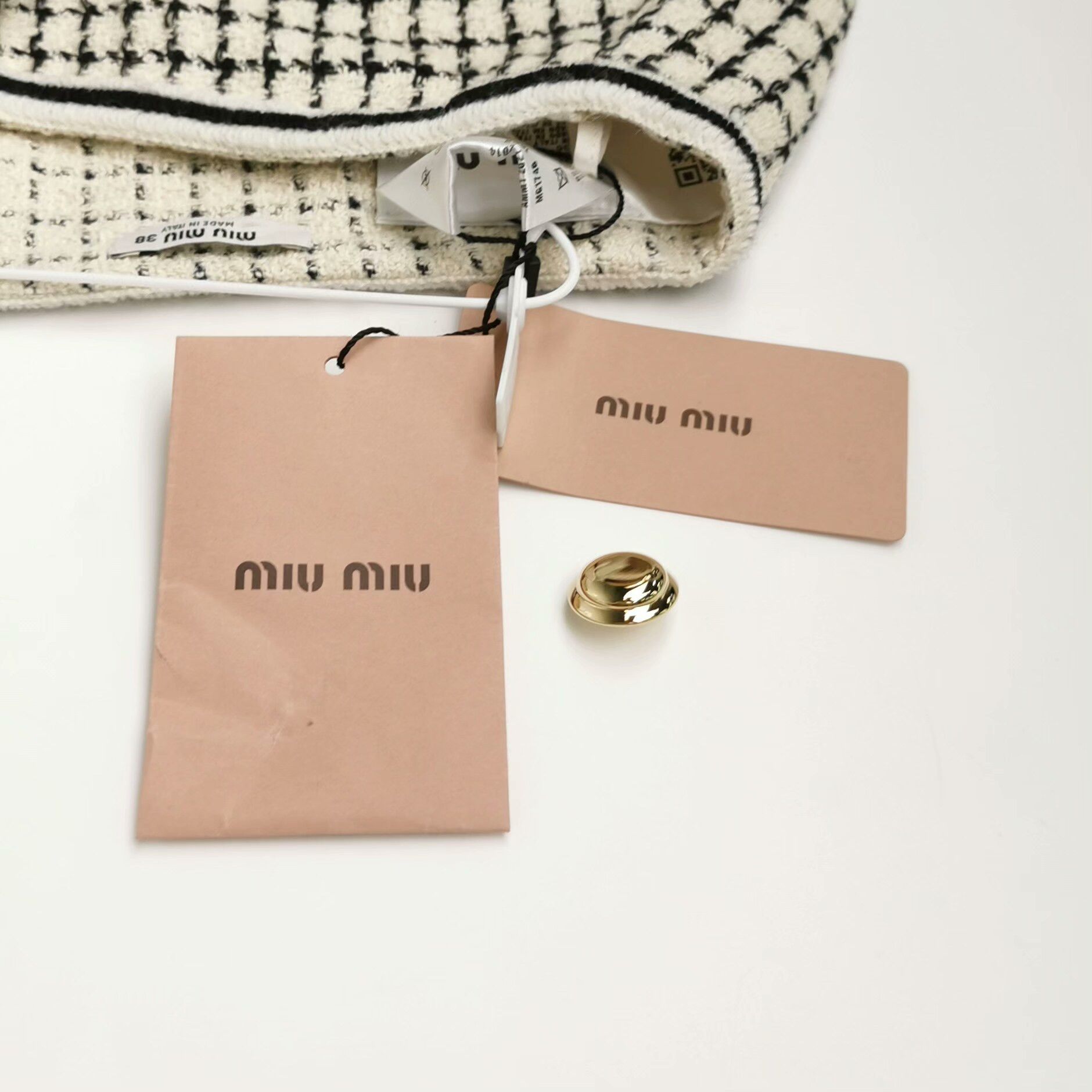 Miu Miu Miu Miu Colorblock Wool Blend Skirt Size 38" / US 16 / IT 52 - 3 Thumbnail