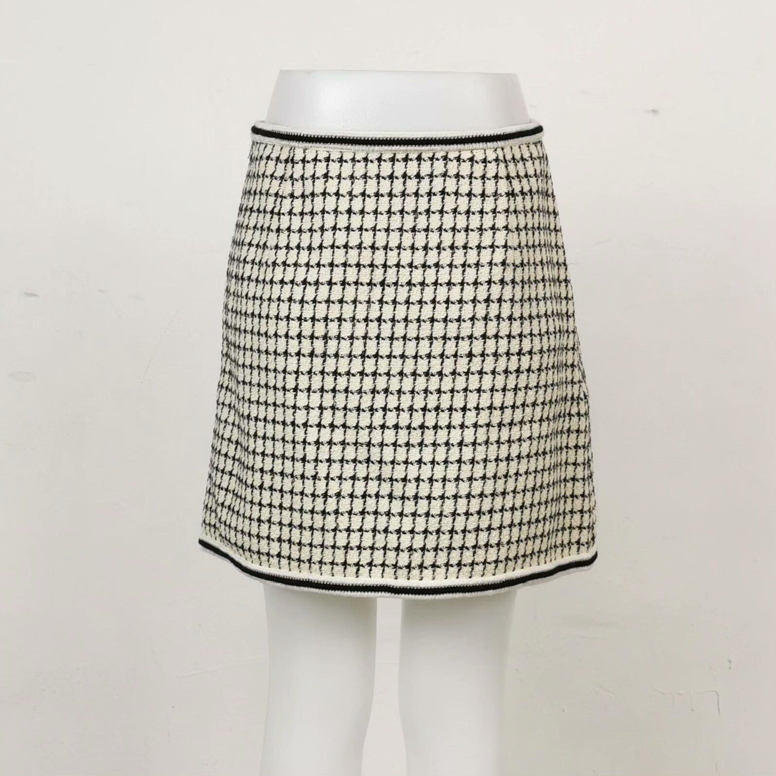 Miu Miu Miu Miu Colorblock Wool Blend Skirt Size 38" / US 16 / IT 52 - 2 Thumbnail