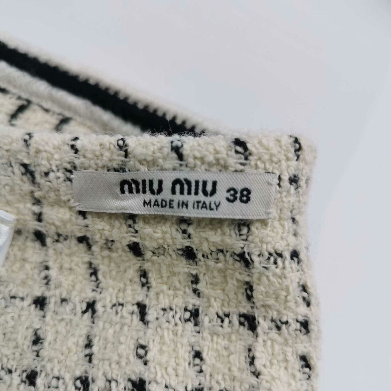 Miu Miu Miu Miu Colorblock Wool Blend Skirt Size 38" / US 16 / IT 52 - 5 Thumbnail