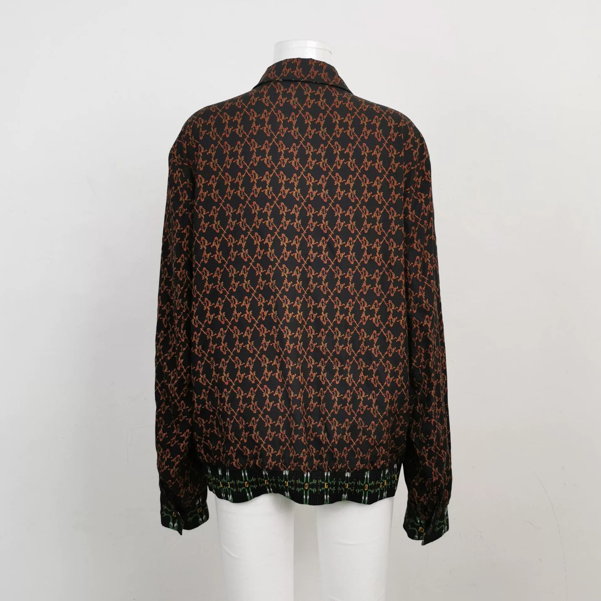 Fendi Fendi Color Block Lapel Reversible Coat Size US L / EU 52-54 / 3 - 4 Thumbnail