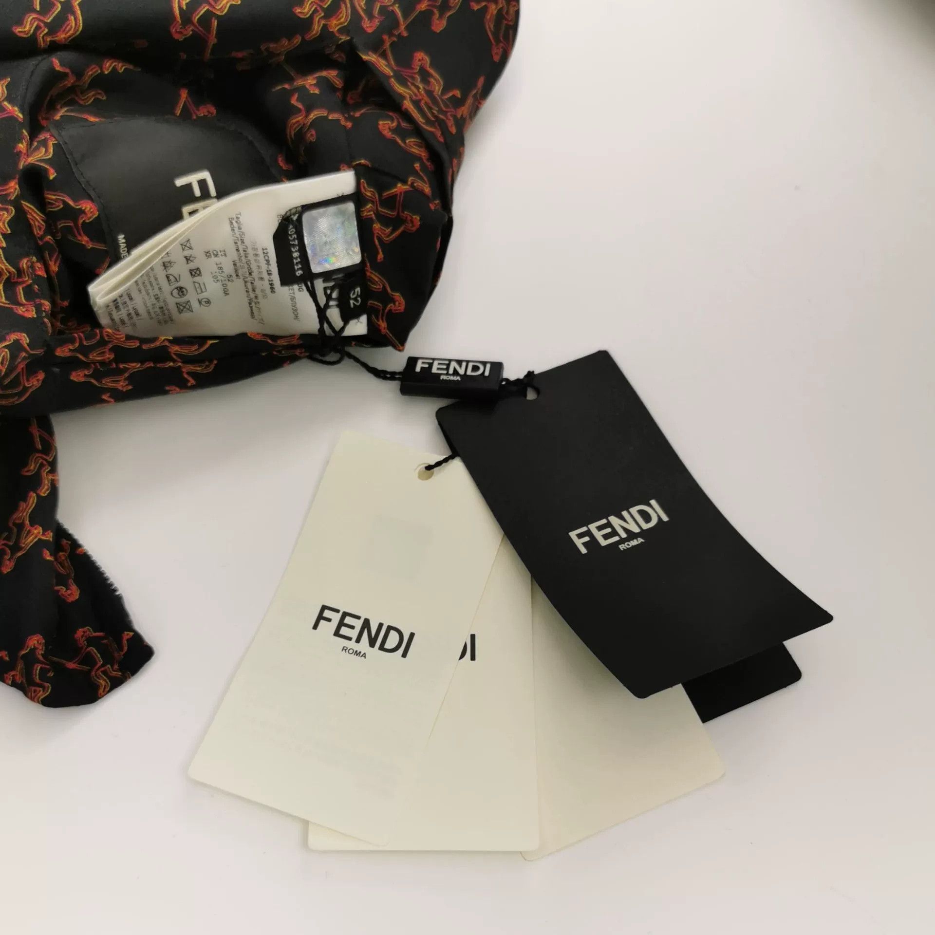 Fendi Fendi Color Block Lapel Reversible Coat Size US L / EU 52-54 / 3 - 6 Thumbnail