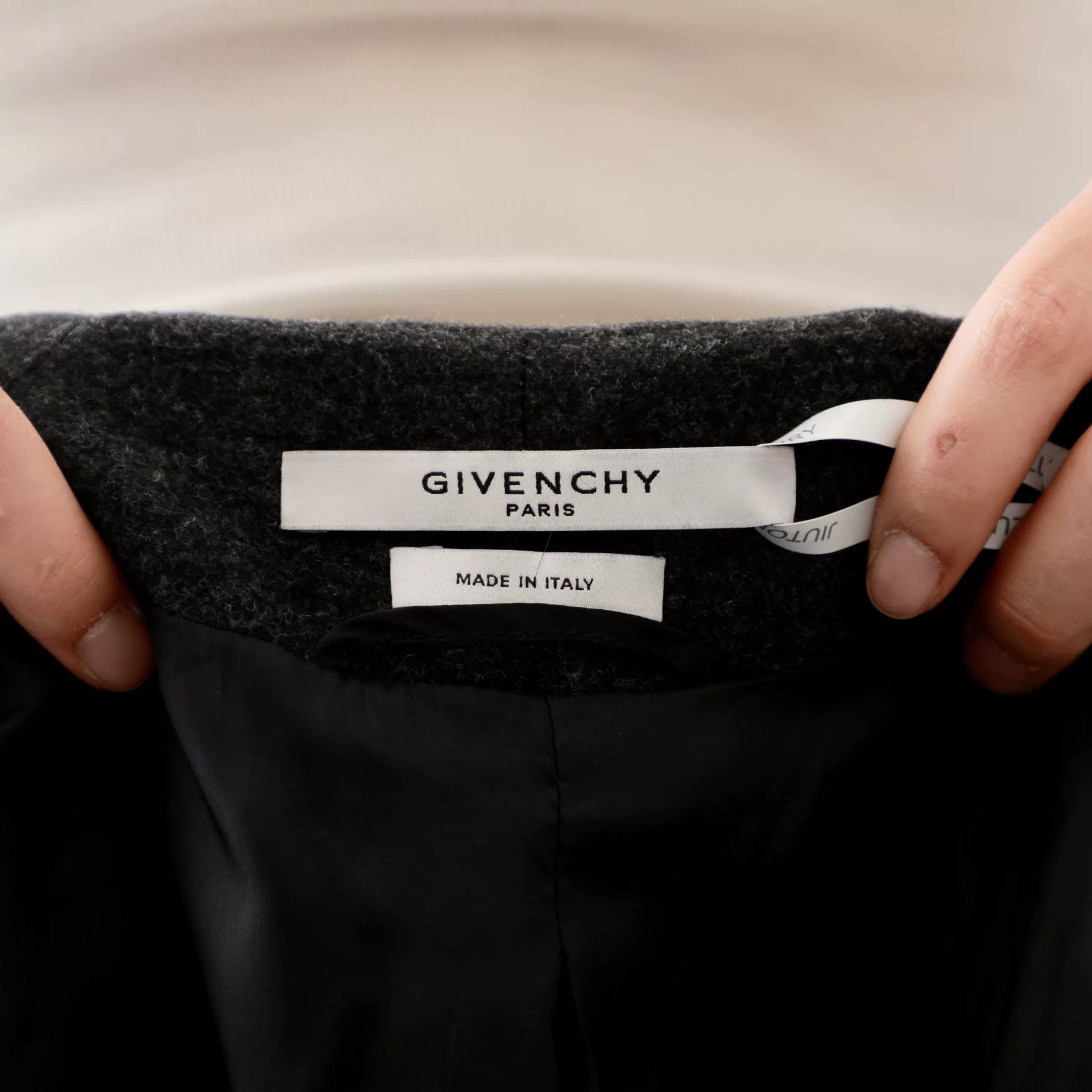 Givenchy Givenchy Dark Gray Cape Coat Size 36 Size XS / US 0-2 / IT 36-38 - 6 Thumbnail