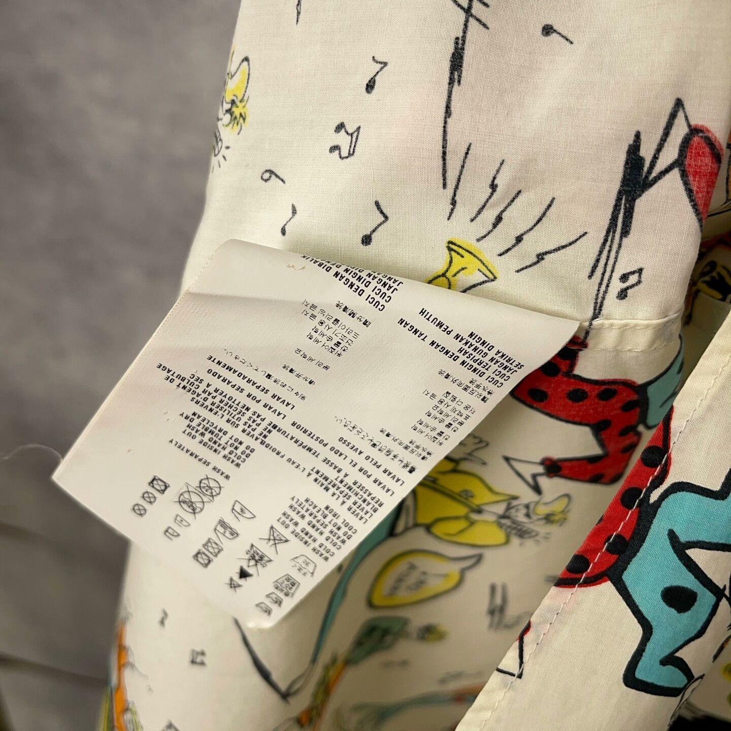 Prada PRADA Cartoon Cotton Shirt Size US XS / EU 42 / 0 - 5 Thumbnail