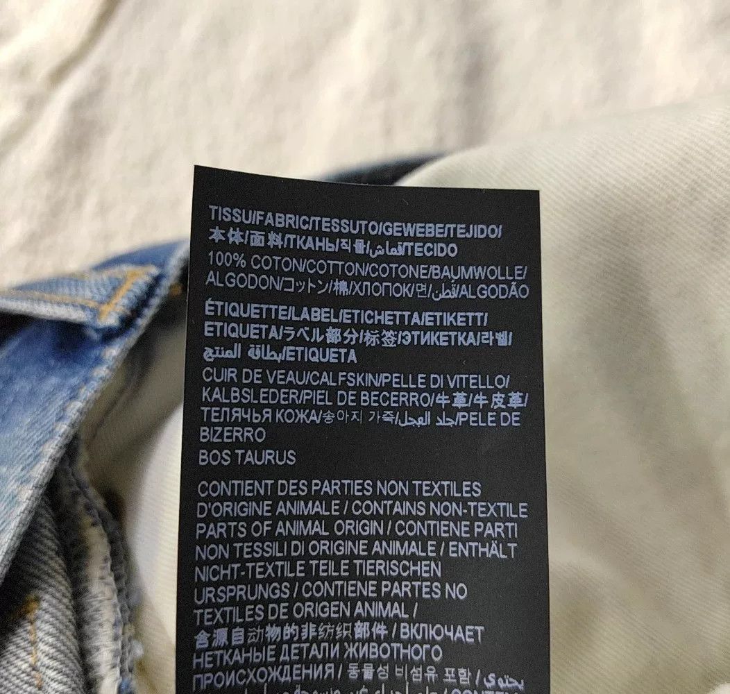 Yves Saint Laurent YSL Blue Jeans Size 28 Size 28" / US 6 / IT 42 - 3 Thumbnail