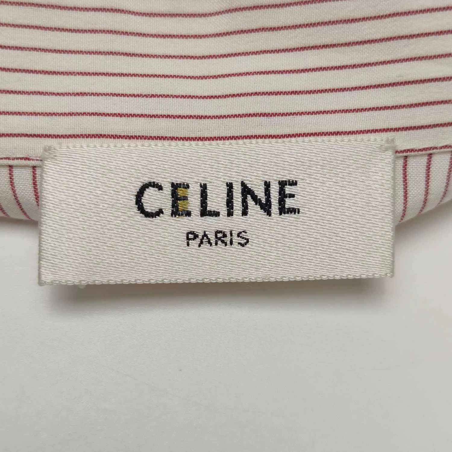 Celine Celine Silk Colorblock Stripe Shirt 38 Size S / US 4 / IT 40 - 5 Thumbnail
