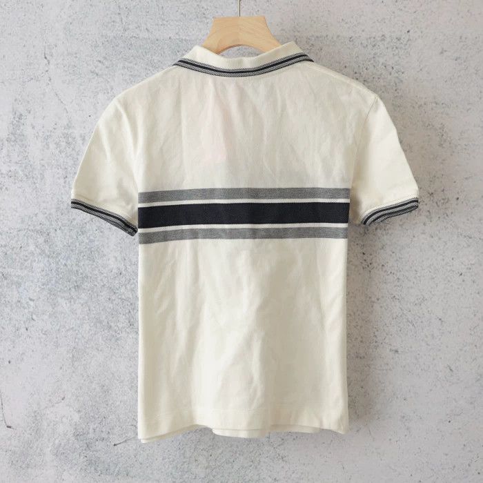 Dior DIOR White Cotton Short-Sleeve Polo Size US M / EU 48-50 / 2 - 3 Thumbnail