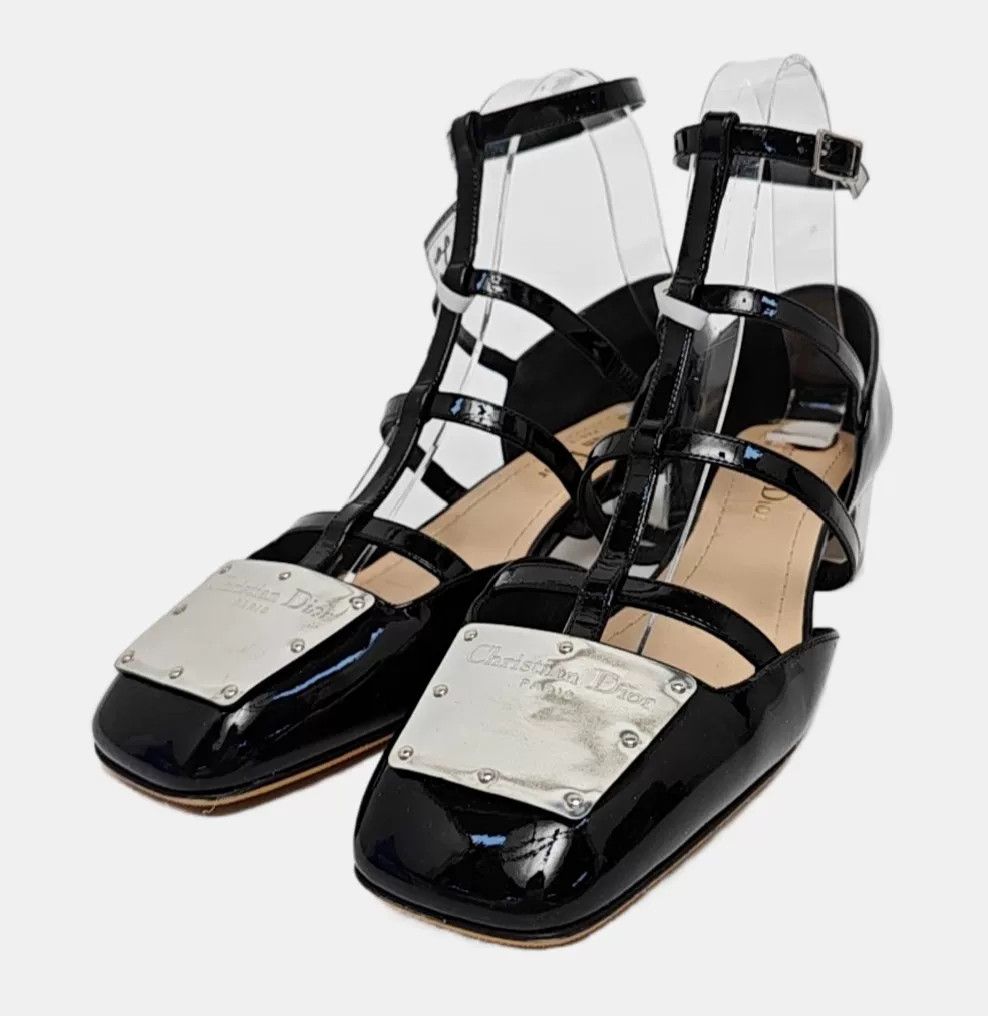 Dior DIOR La Parisienne Mary Jane Sandals Size US 5 / IT 35 - 2 Thumbnail