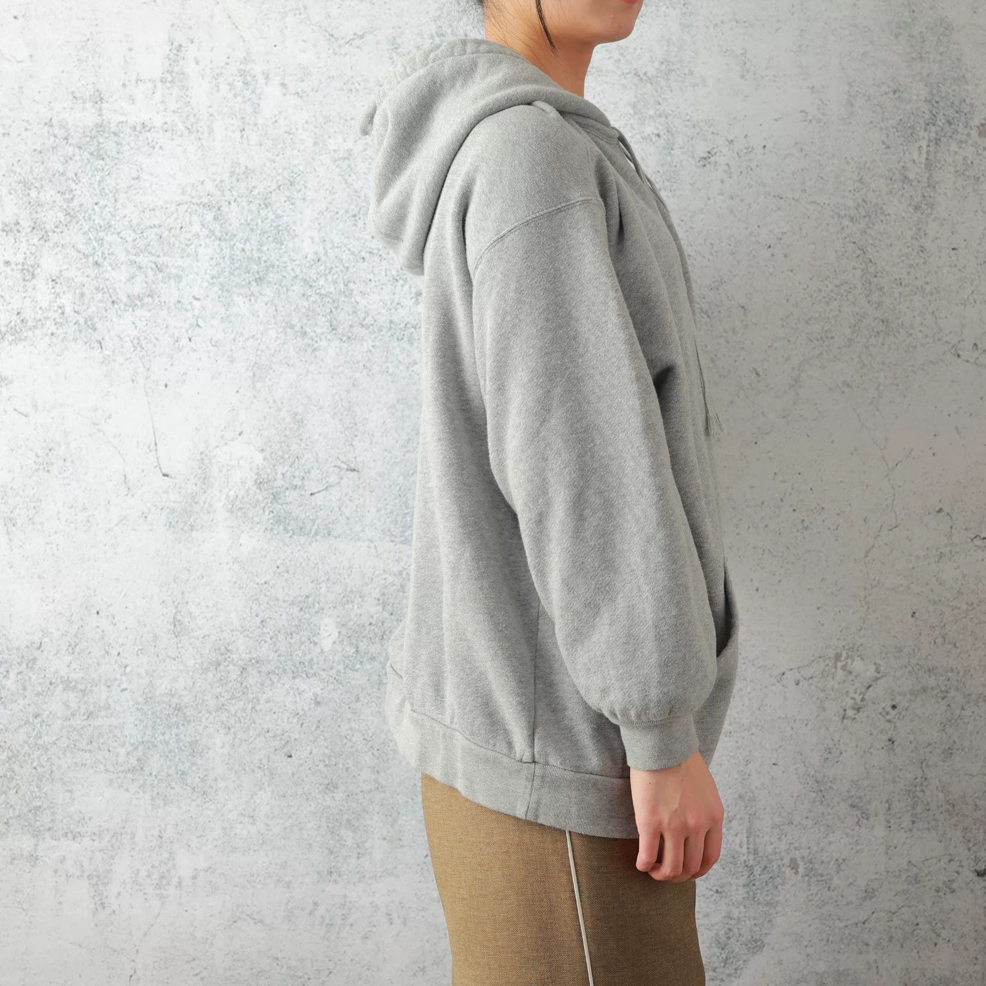 Gucci Gucci Gray Cotton Hooded Long-Sleeve Sweatshirt Size M / US 6-8 / IT 42-44 - 2 Thumbnail