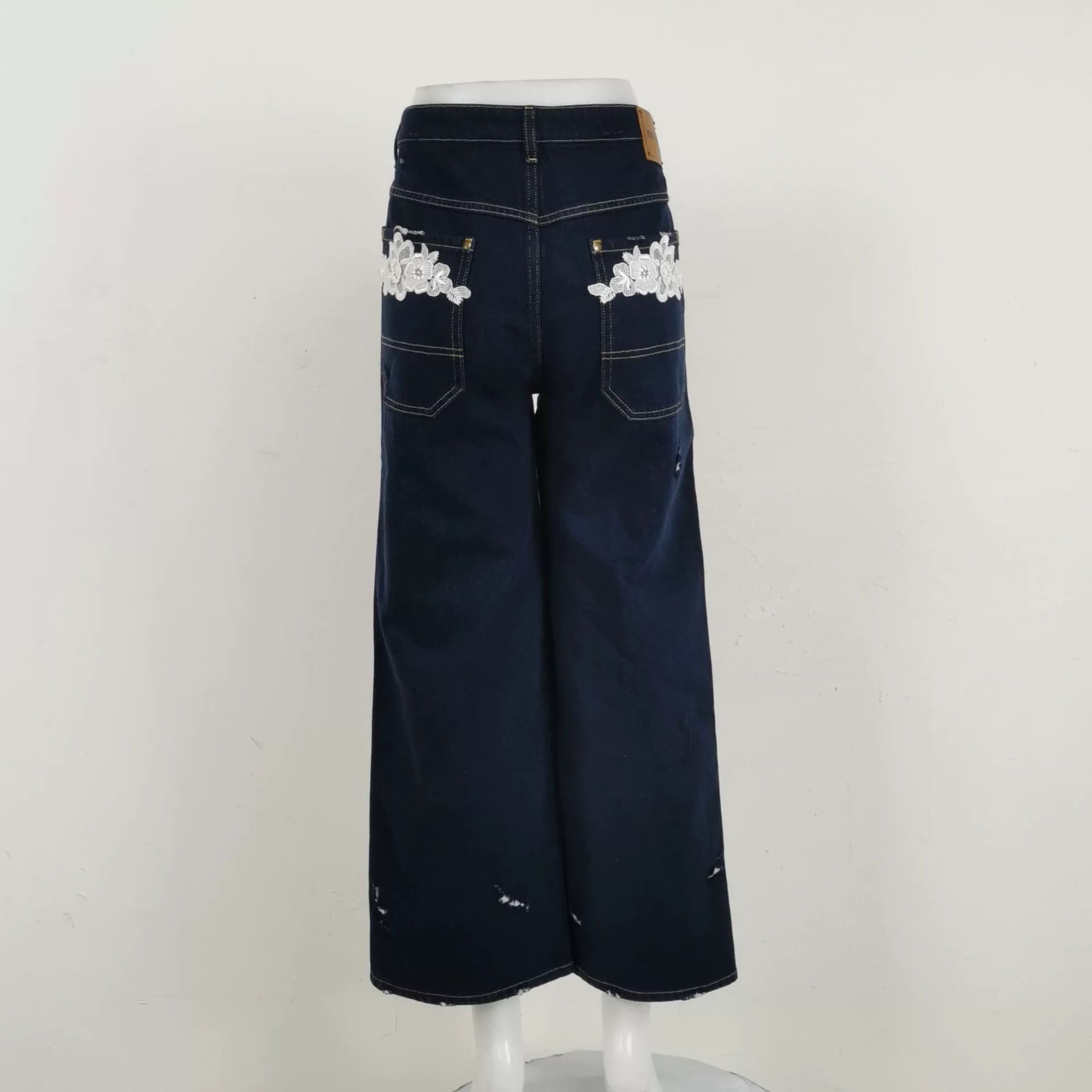 Miu Miu Miu Miu Cotton Denim Pants Size 28 Size 28" / US 6 / IT 42 - 2 Thumbnail