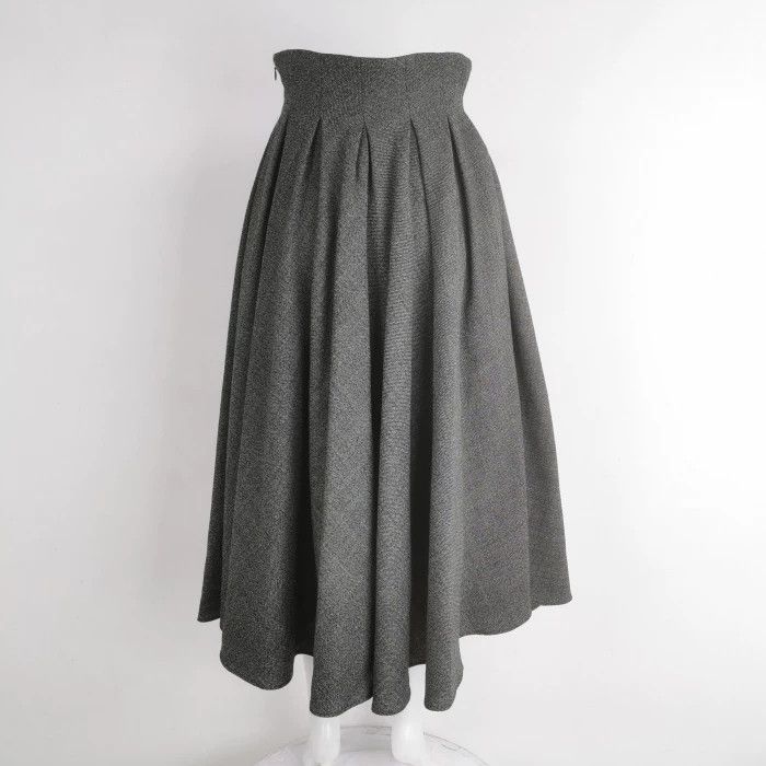 Dior Dior Wool Solid Pleated Skirt 34 Size 34" / US 12 / IT 48 - 2 Thumbnail