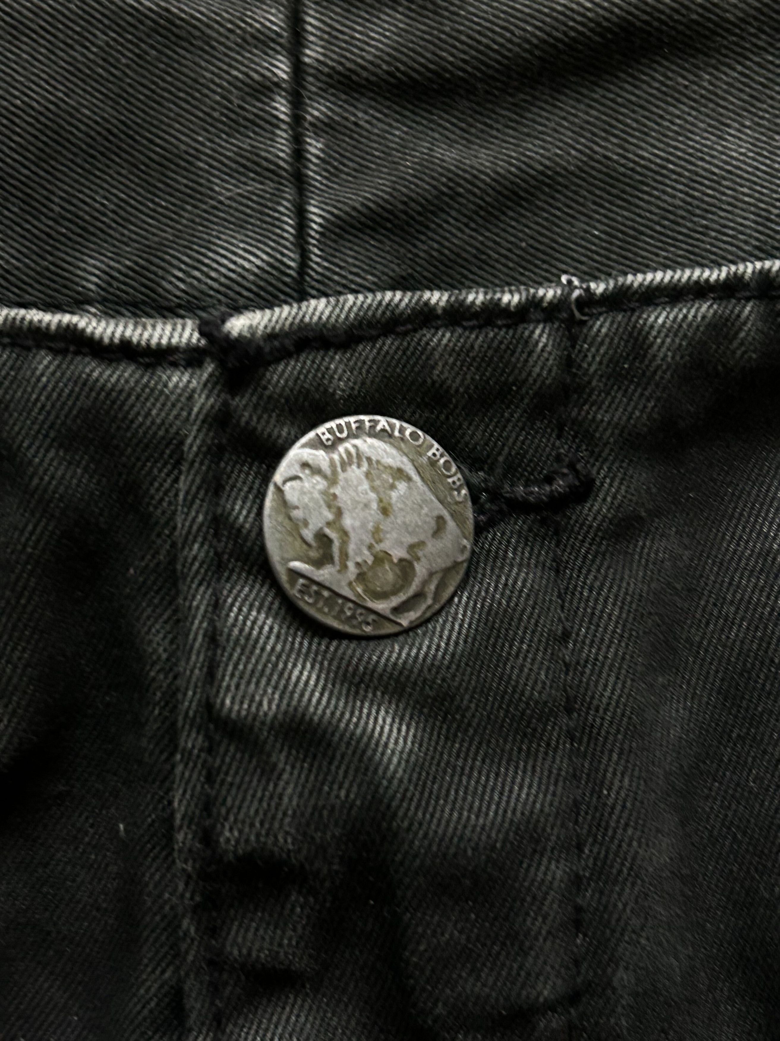 BUFFALO BOBS Black Cargo Shorts by Buffalo Bobs Size US 30 / EU 46 - 6 Thumbnail