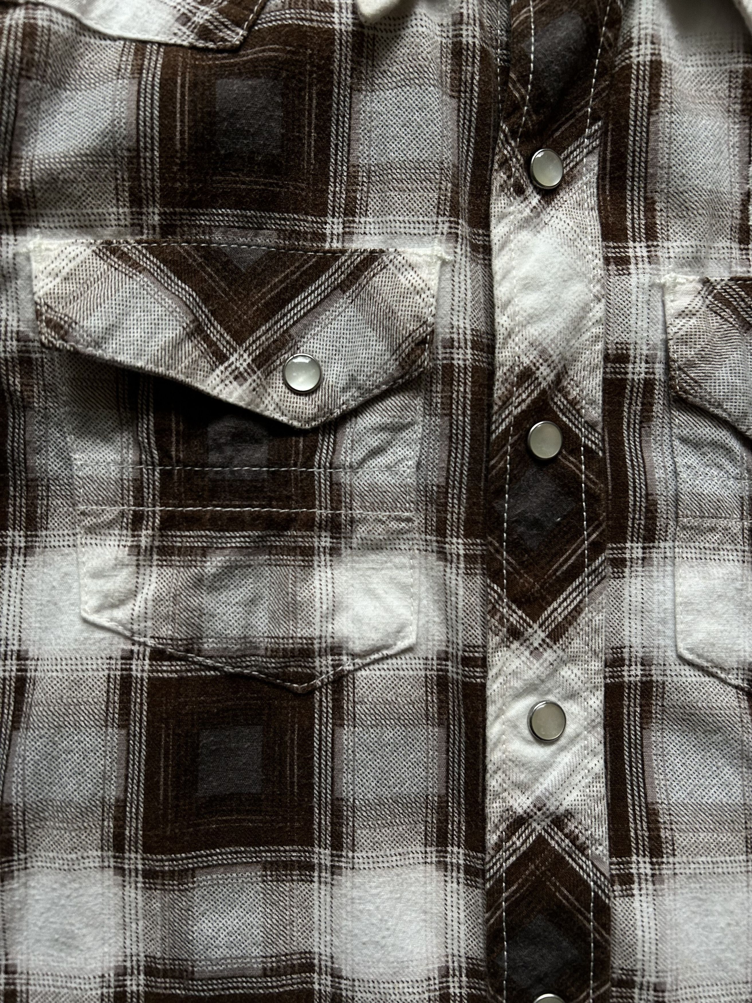 Number (N)ine Checkered Pattern Flannel Shirt Size US M / EU 48-50 / 2 - 5 Thumbnail