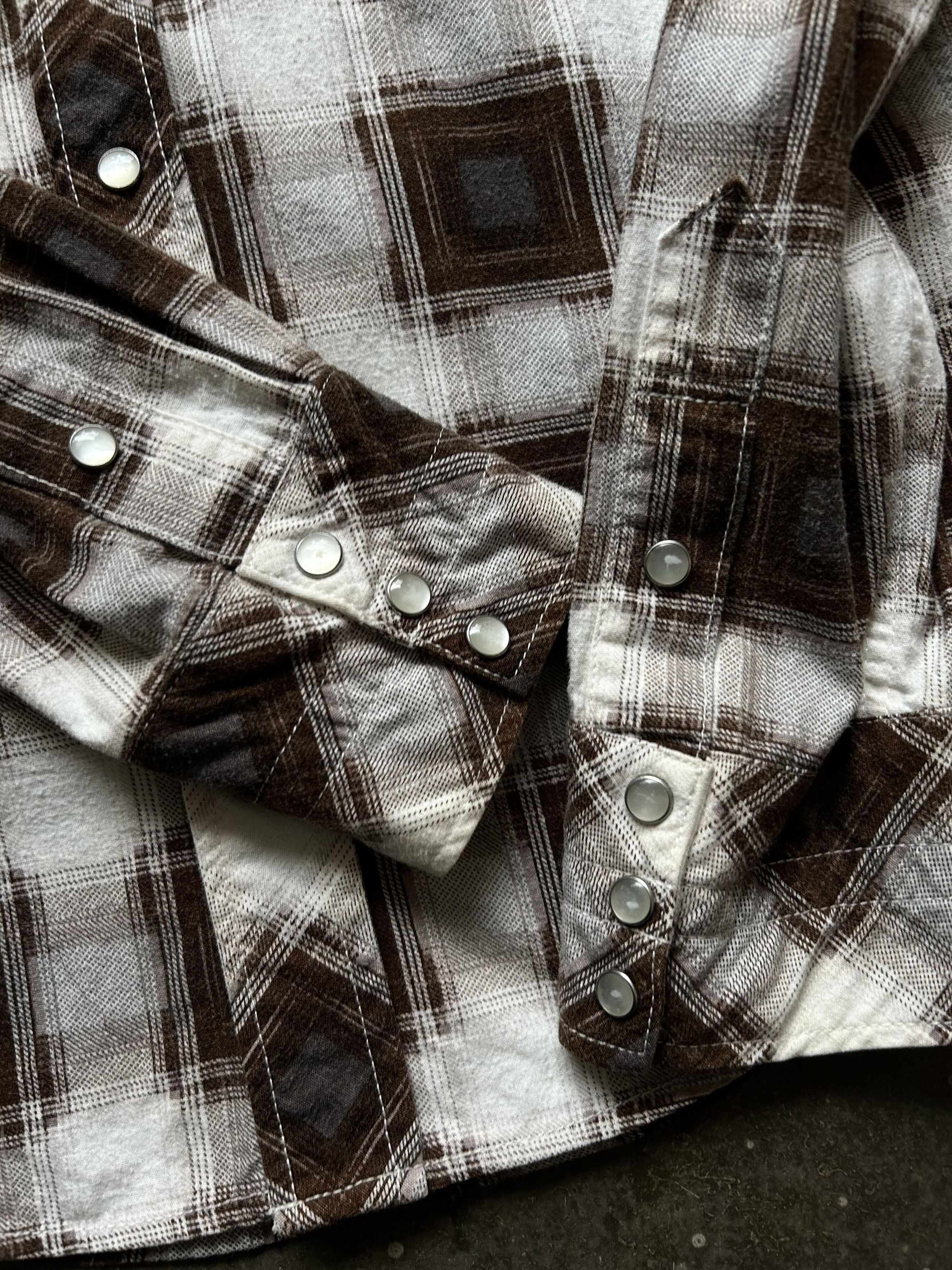 Number (N)ine Checkered Pattern Flannel Shirt Size US M / EU 48-50 / 2 - 6 Thumbnail