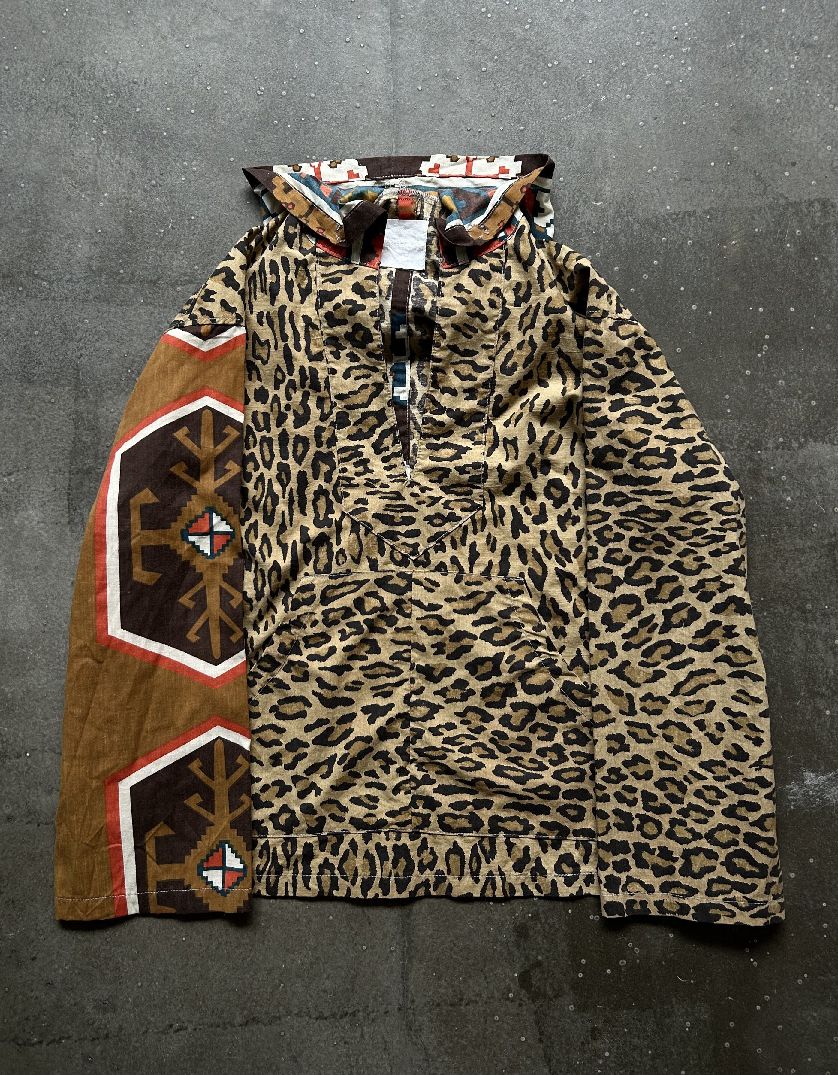Takahiromiyashita The Soloist. Takahiro Miyashita Leopard Print Hoodie Size US M / EU 48-50 / 2 - 2 Thumbnail