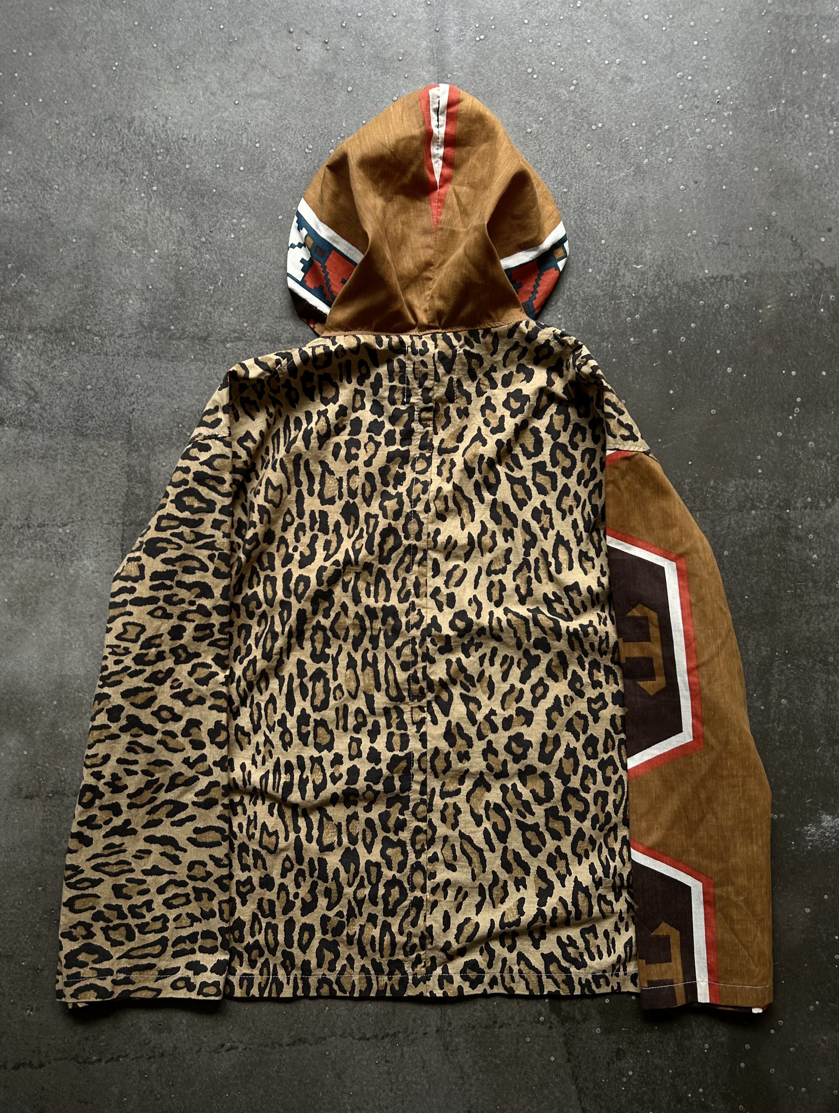 Takahiromiyashita The Soloist. Takahiro Miyashita Leopard Print Hoodie Size US M / EU 48-50 / 2 - 3 Thumbnail