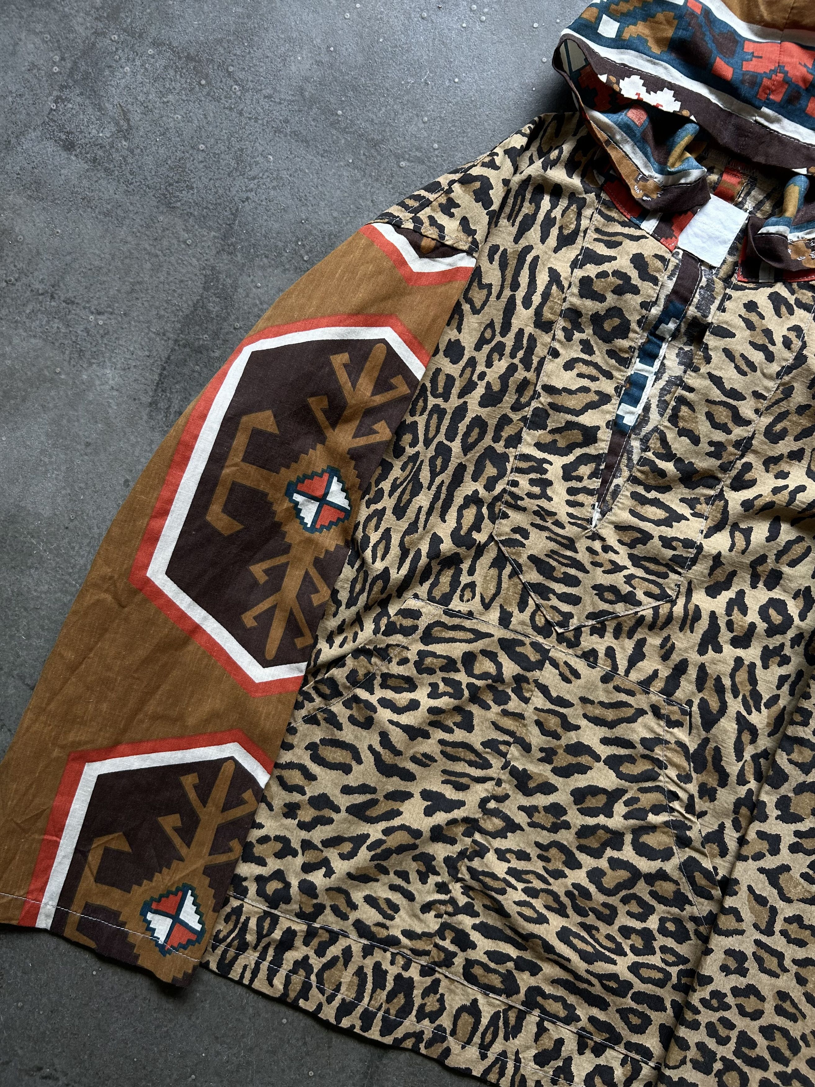 Takahiromiyashita The Soloist. Takahiro Miyashita Leopard Print Hoodie Size US M / EU 48-50 / 2 - 4 Thumbnail