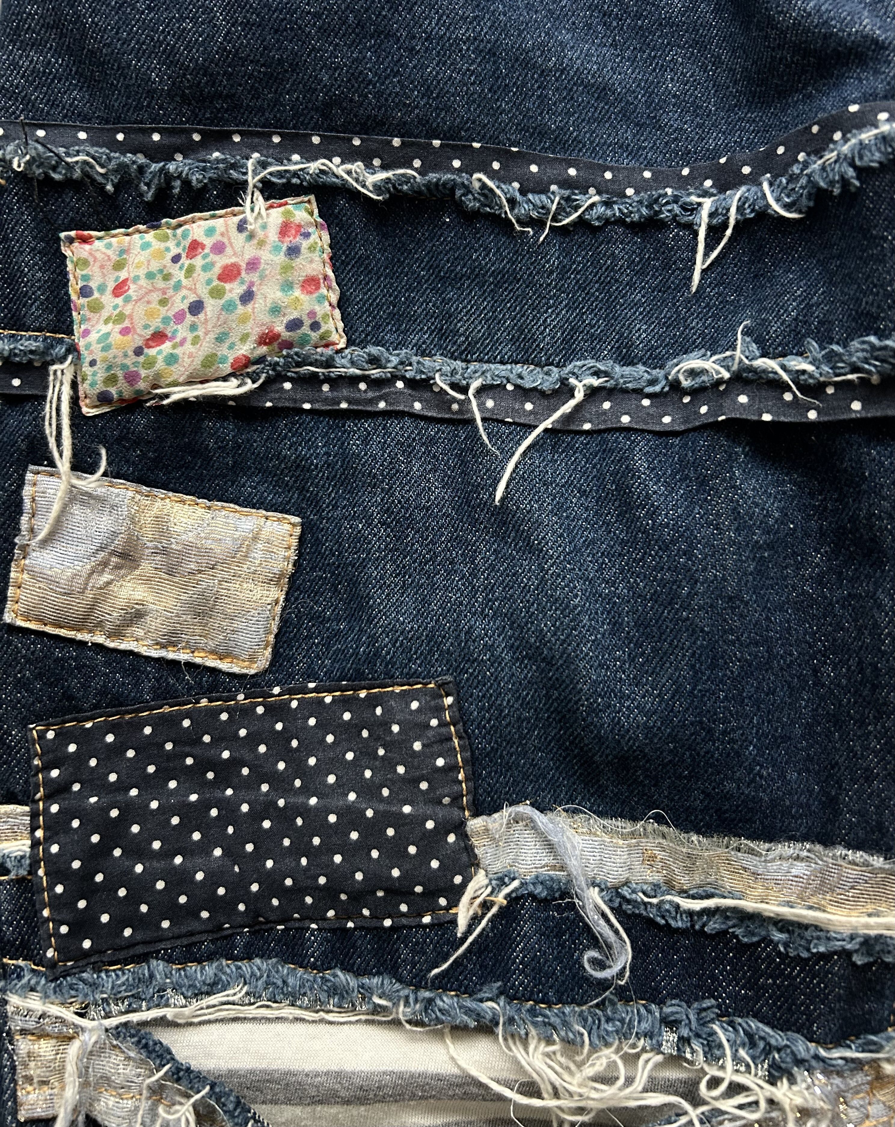 Nozomi Ishiguro Distressed Denim Shorts by Nozomi Ishiguro Size US 34 / EU 50 - 6 Thumbnail