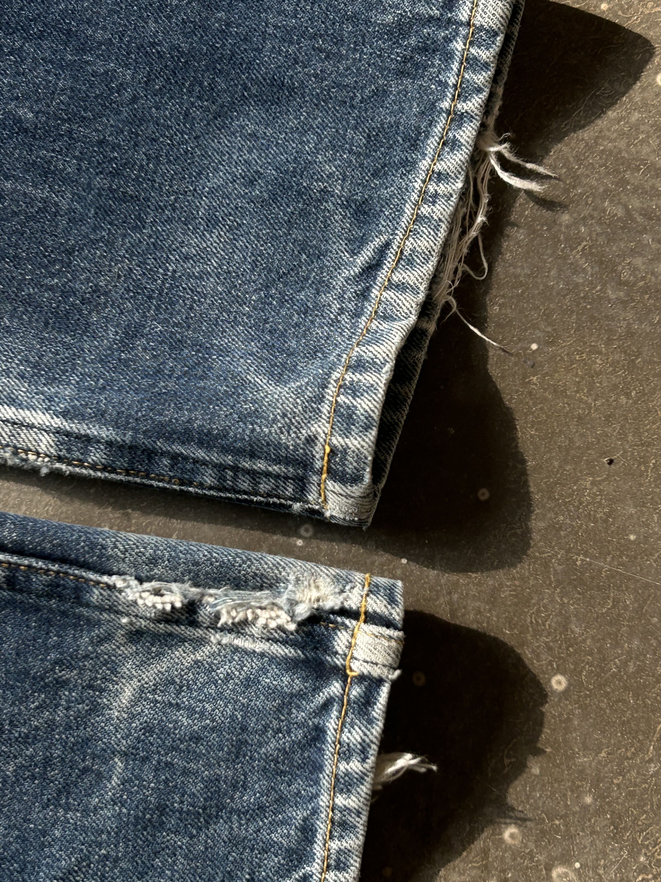 Number (N)ine Number Nine Wash Ripple Jeans Size US 28 / EU 44 - 3 Thumbnail